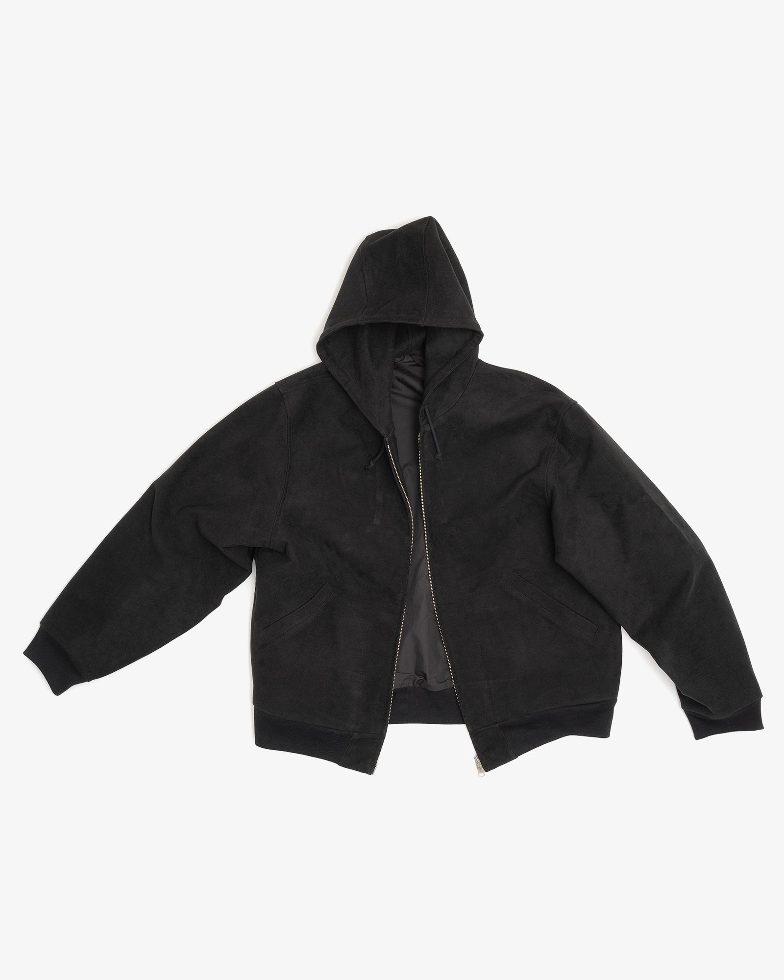 PARKA - BLACK HEAVYWEIGHT MOLESKIN