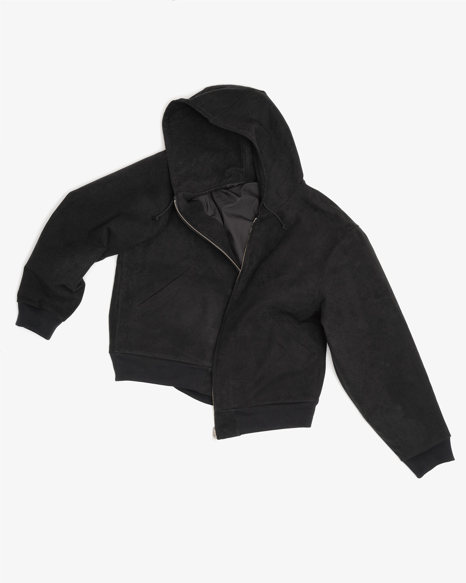 PARKA - BLACK HEAVYWEIGHT MOLESKIN