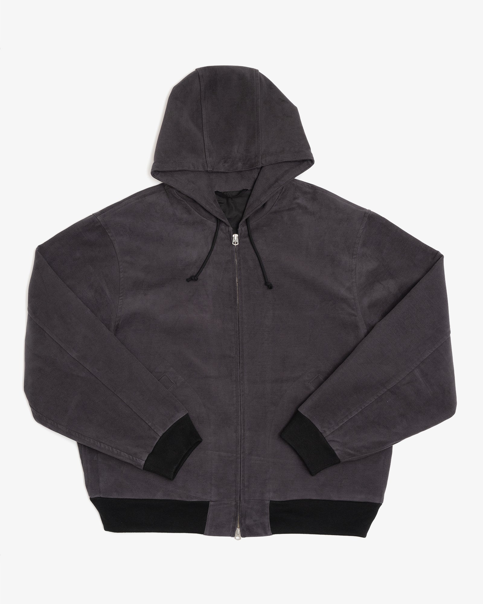 PARKA - GREY HEAVYWEIGHT MOLESKIN