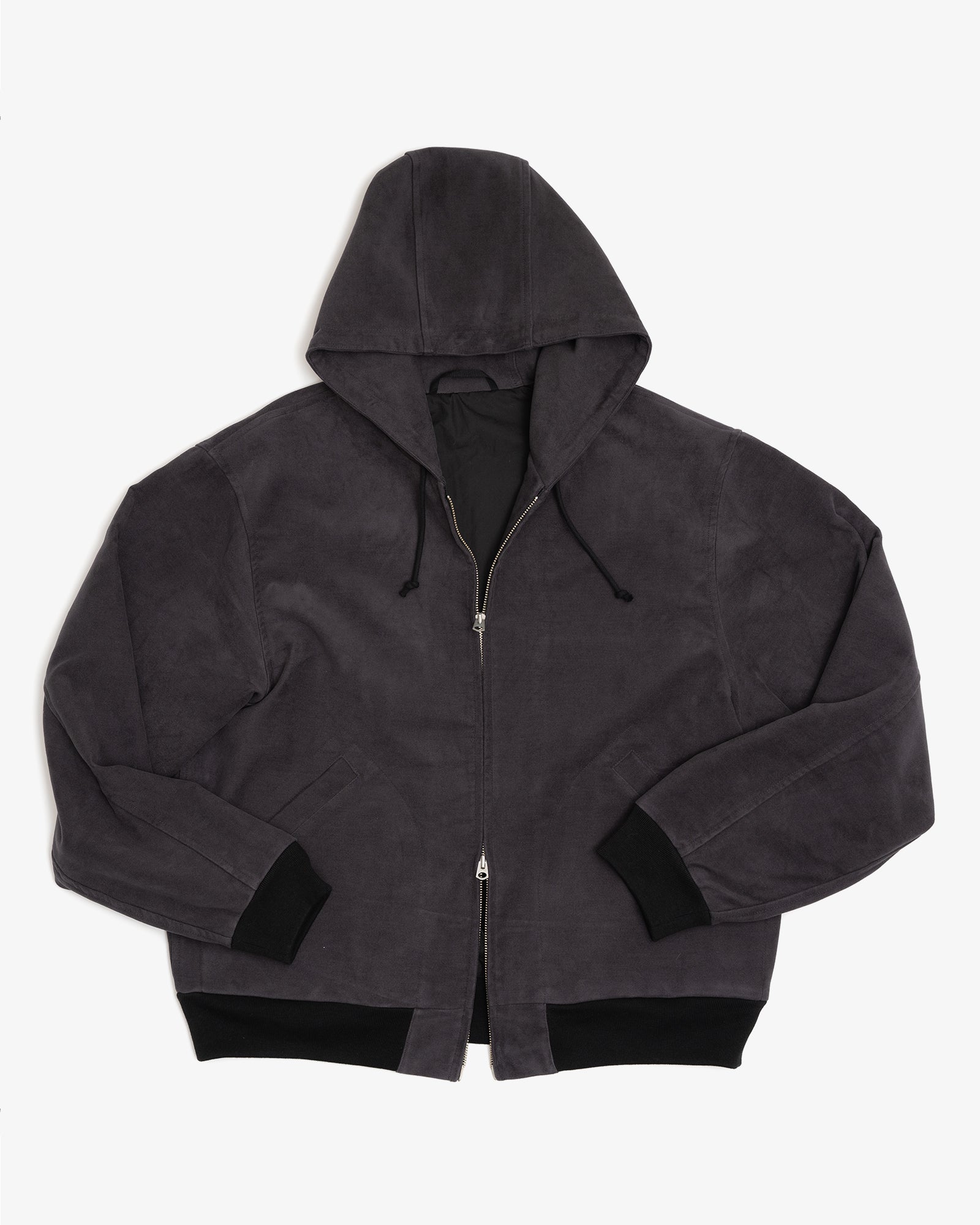 PARKA - GREY HEAVYWEIGHT MOLESKIN