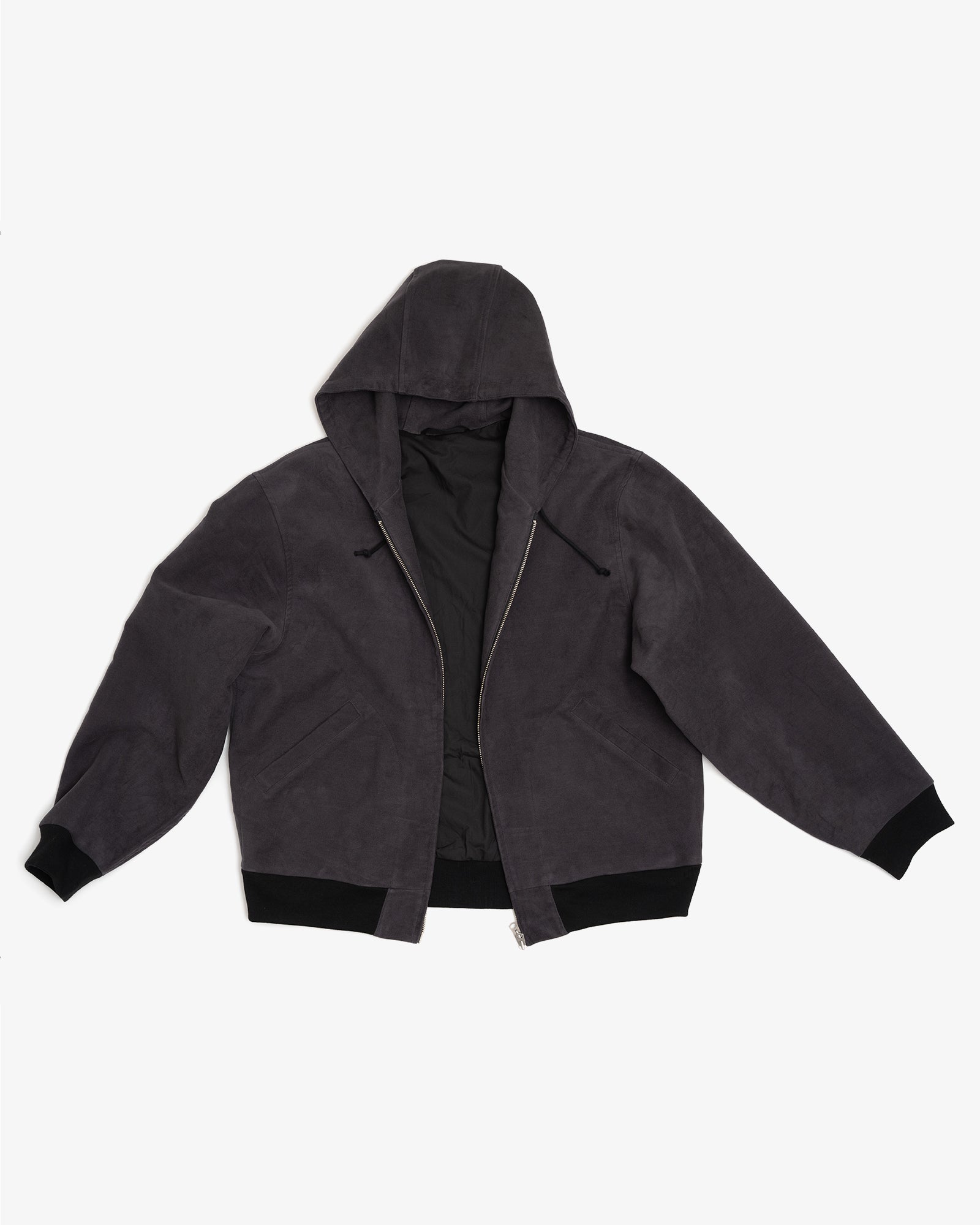 PARKA - GREY HEAVYWEIGHT MOLESKIN