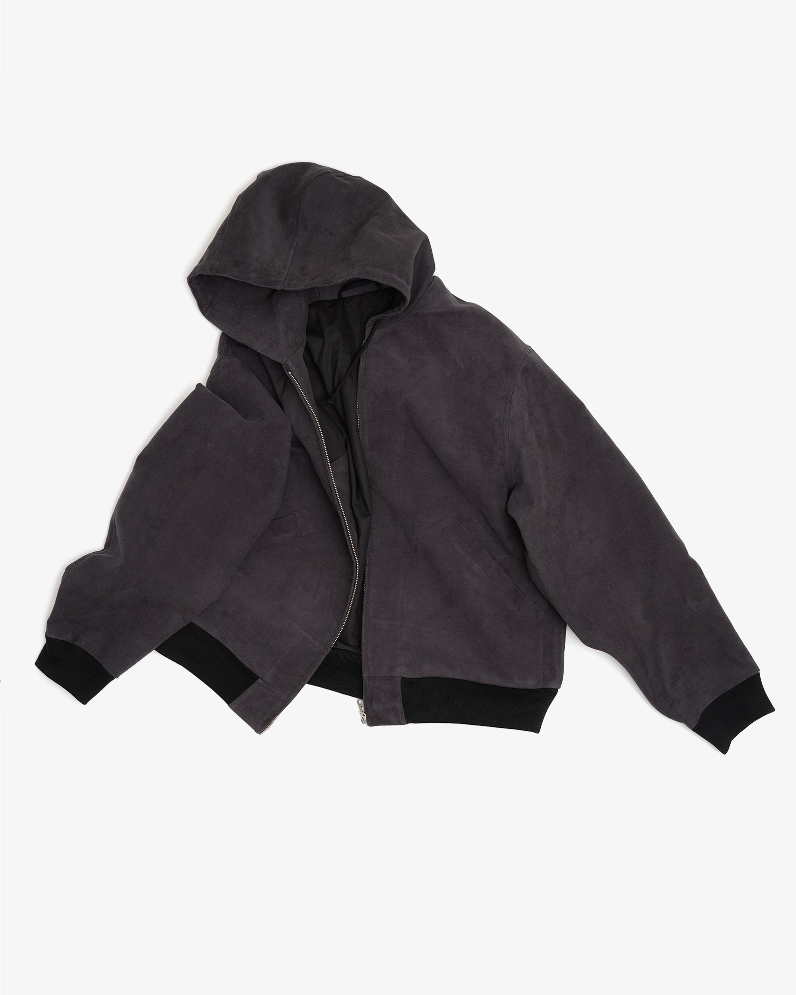 PARKA - GREY HEAVYWEIGHT MOLESKIN