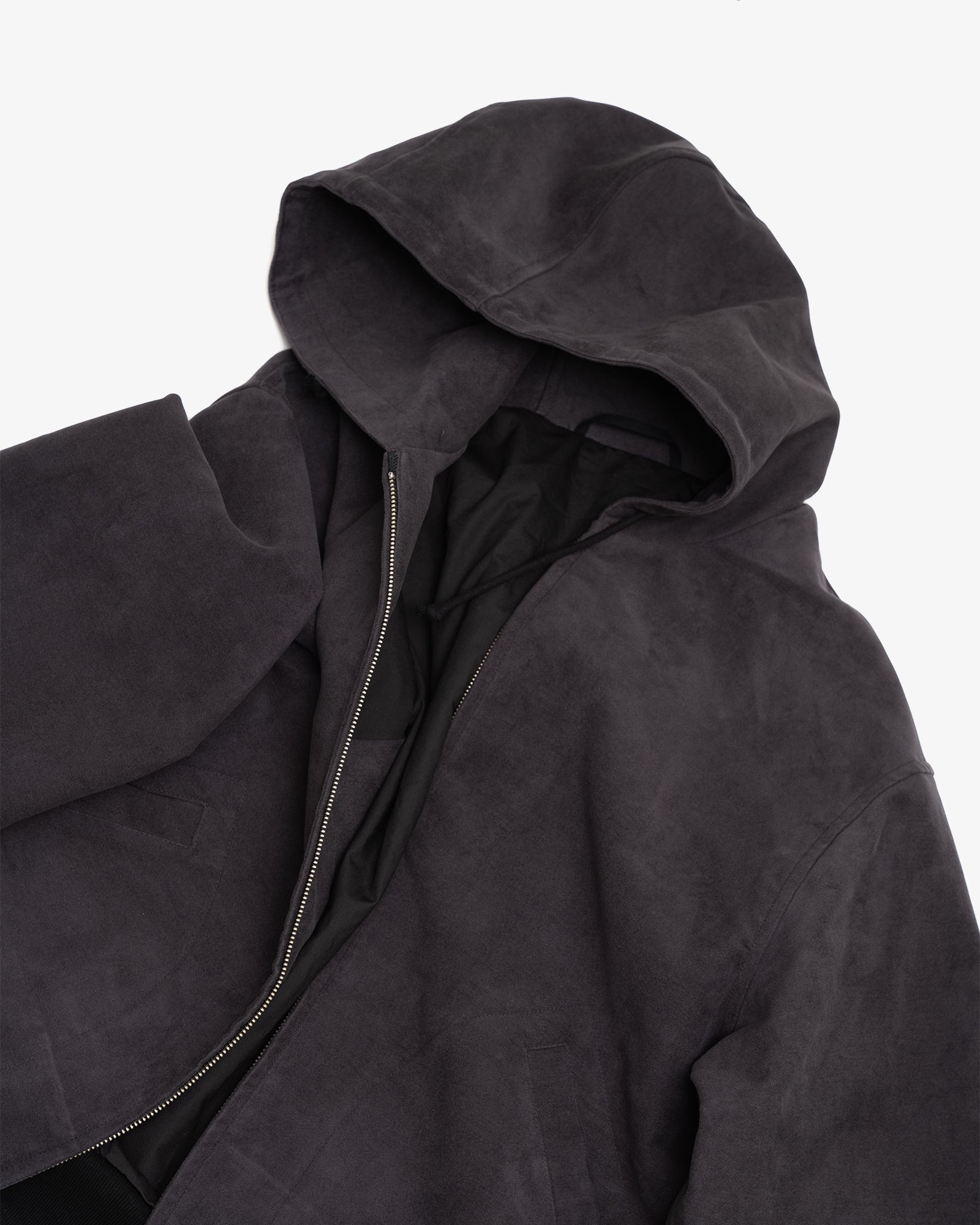 PARKA - GREY HEAVYWEIGHT MOLESKIN