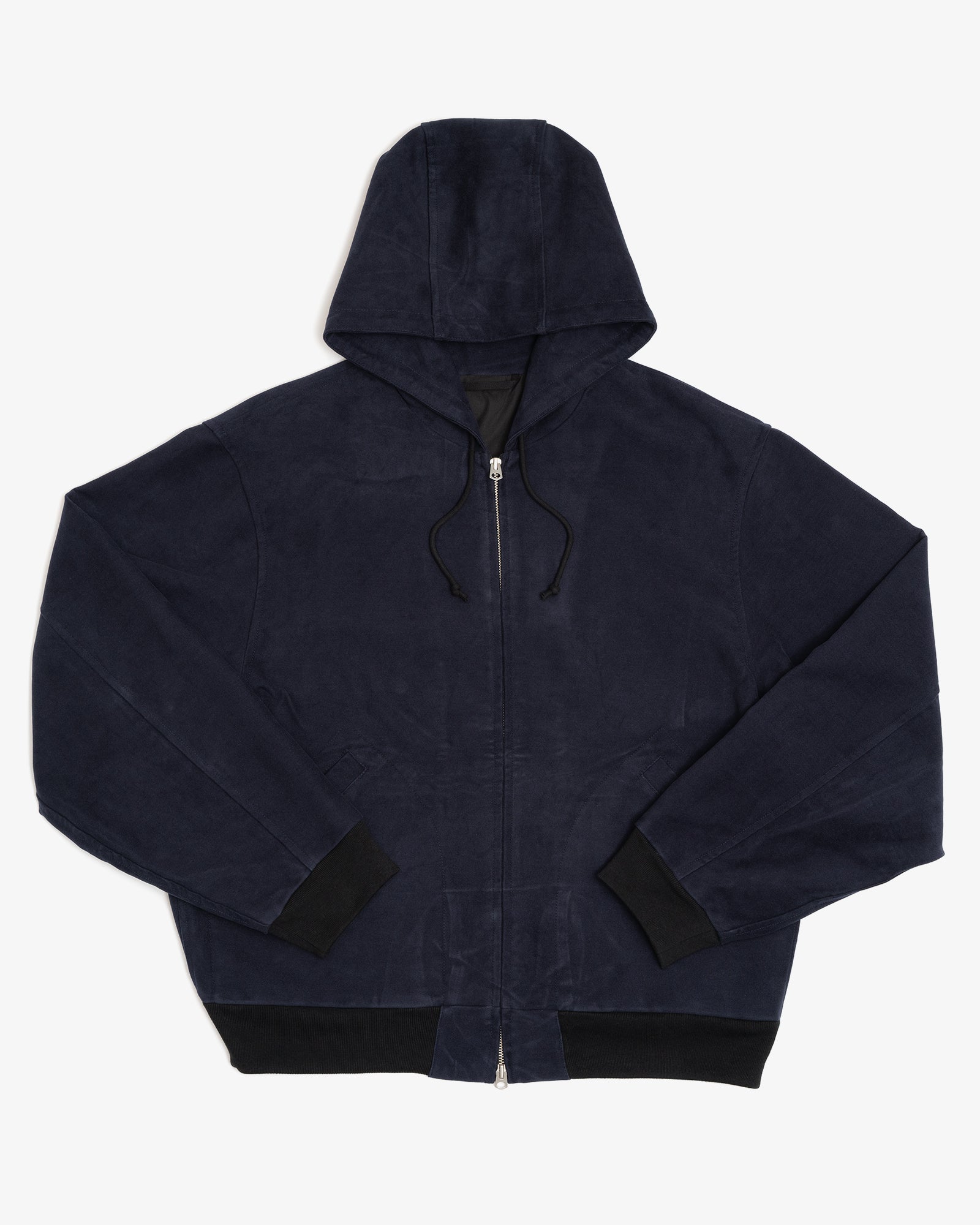 PARKA - DARK NAVY HEAVYWEIGHT MOLESKIN