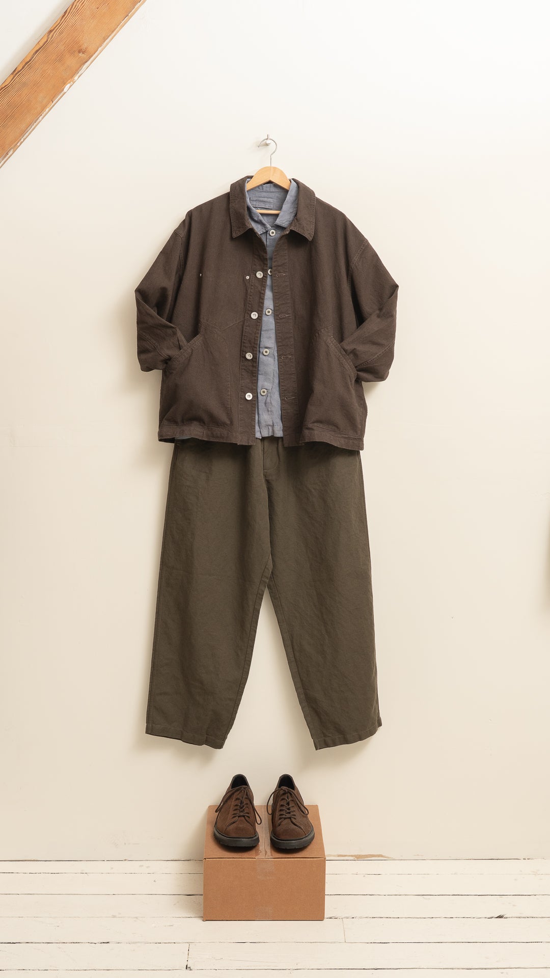 SIGNAL SHIRT - STUDIO DYED CANVAS (SR017)