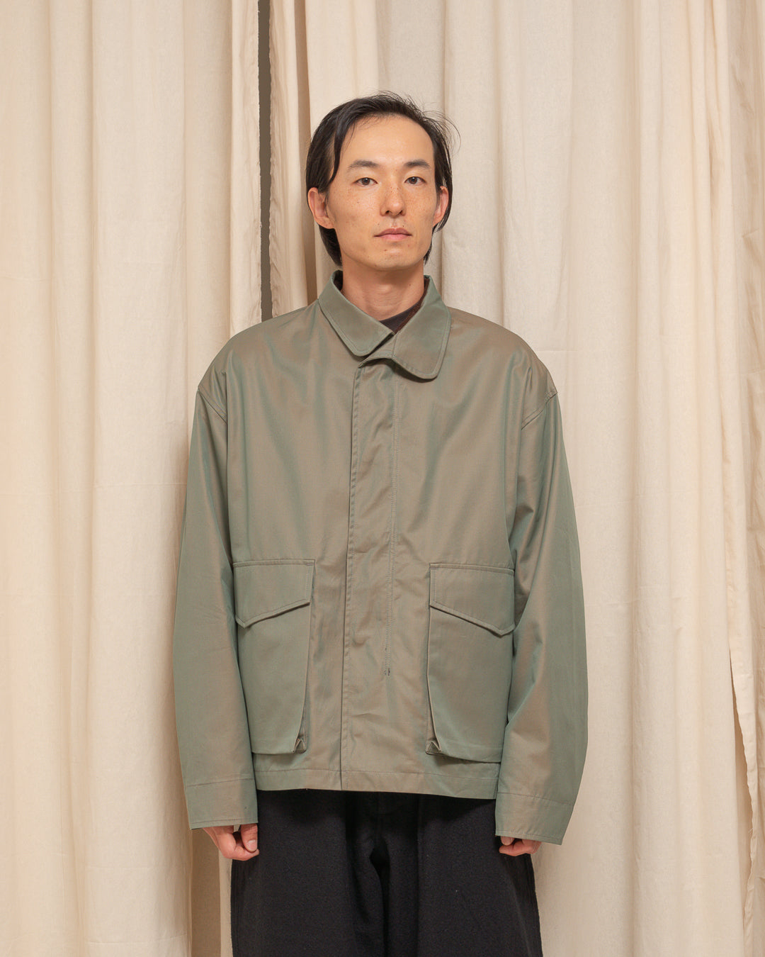 SIX JACKET - KHAKI COTTON MASTERSHIELD
