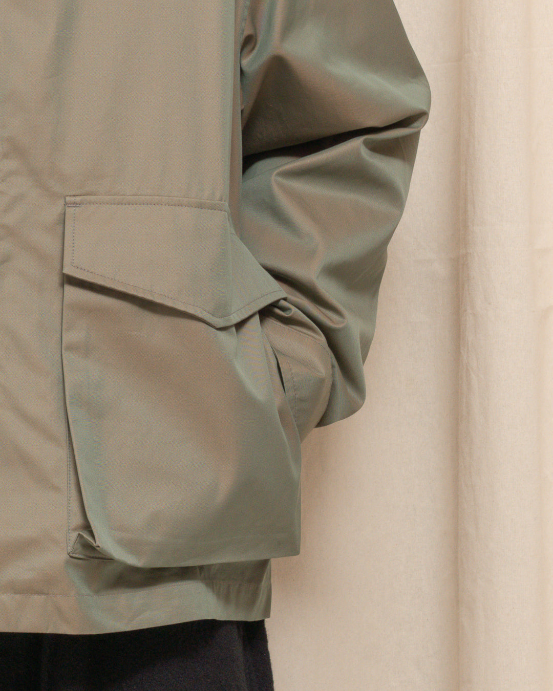 SIX JACKET - KHAKI COTTON MASTERSHIELD