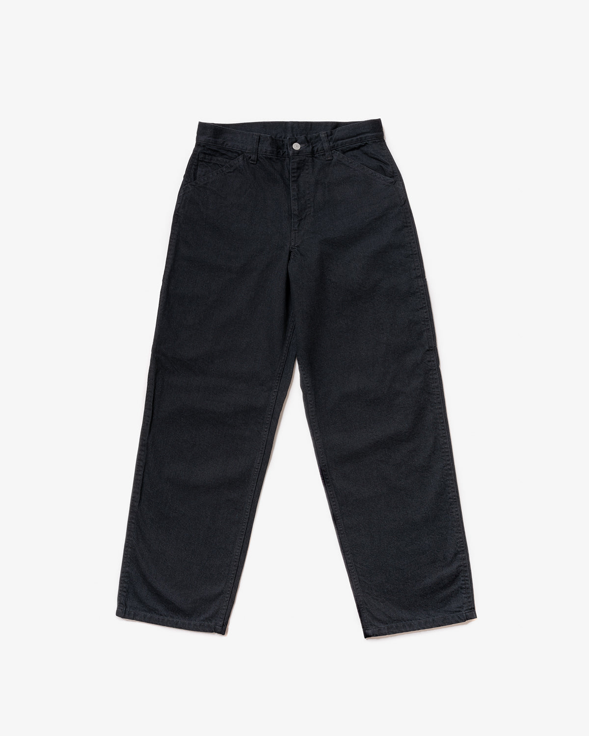 CARPENTER JEAN - BLACK ONE WASH DENIM – James Coward