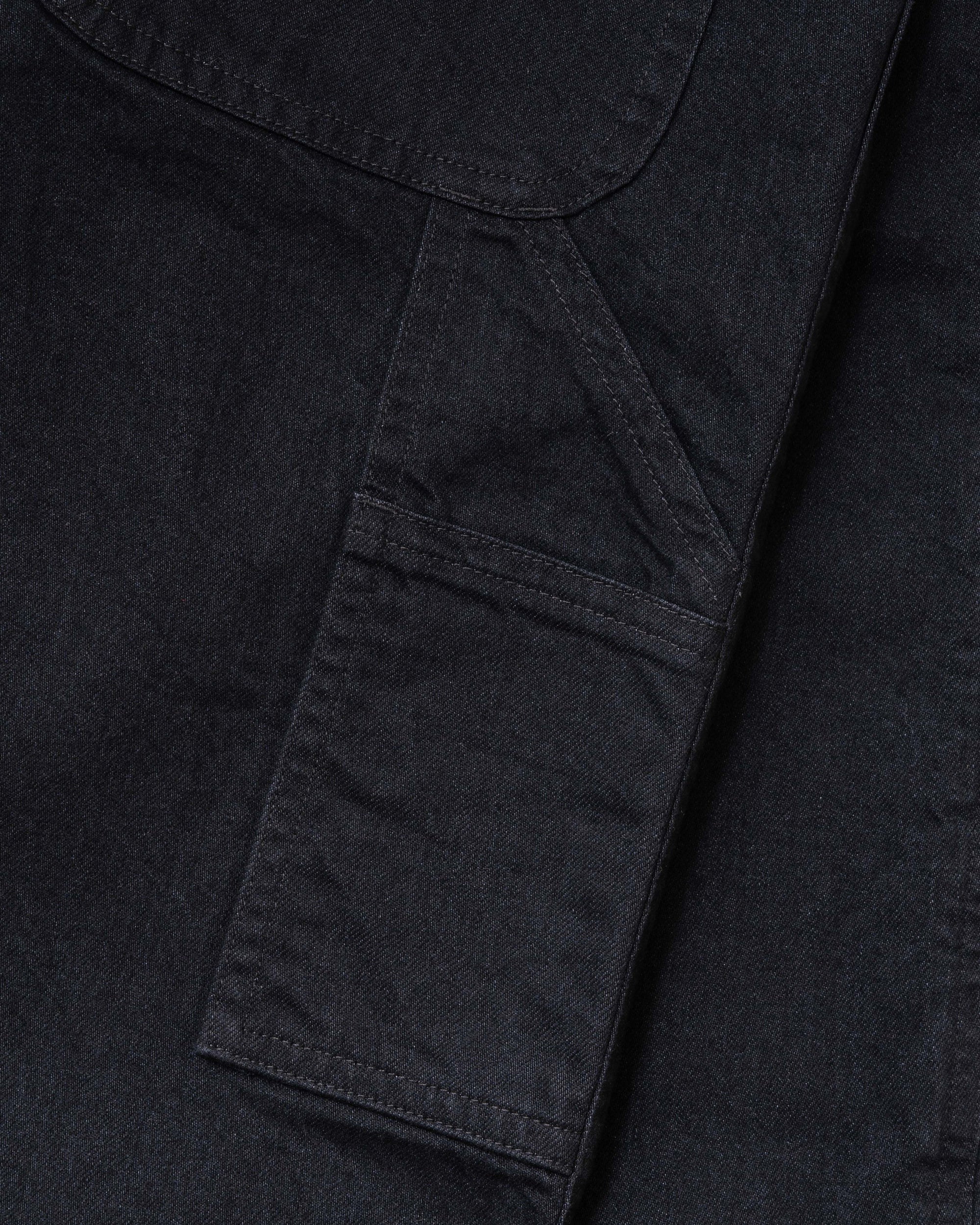 CARPENTER JEAN - BLACK ONE WASH DENIM