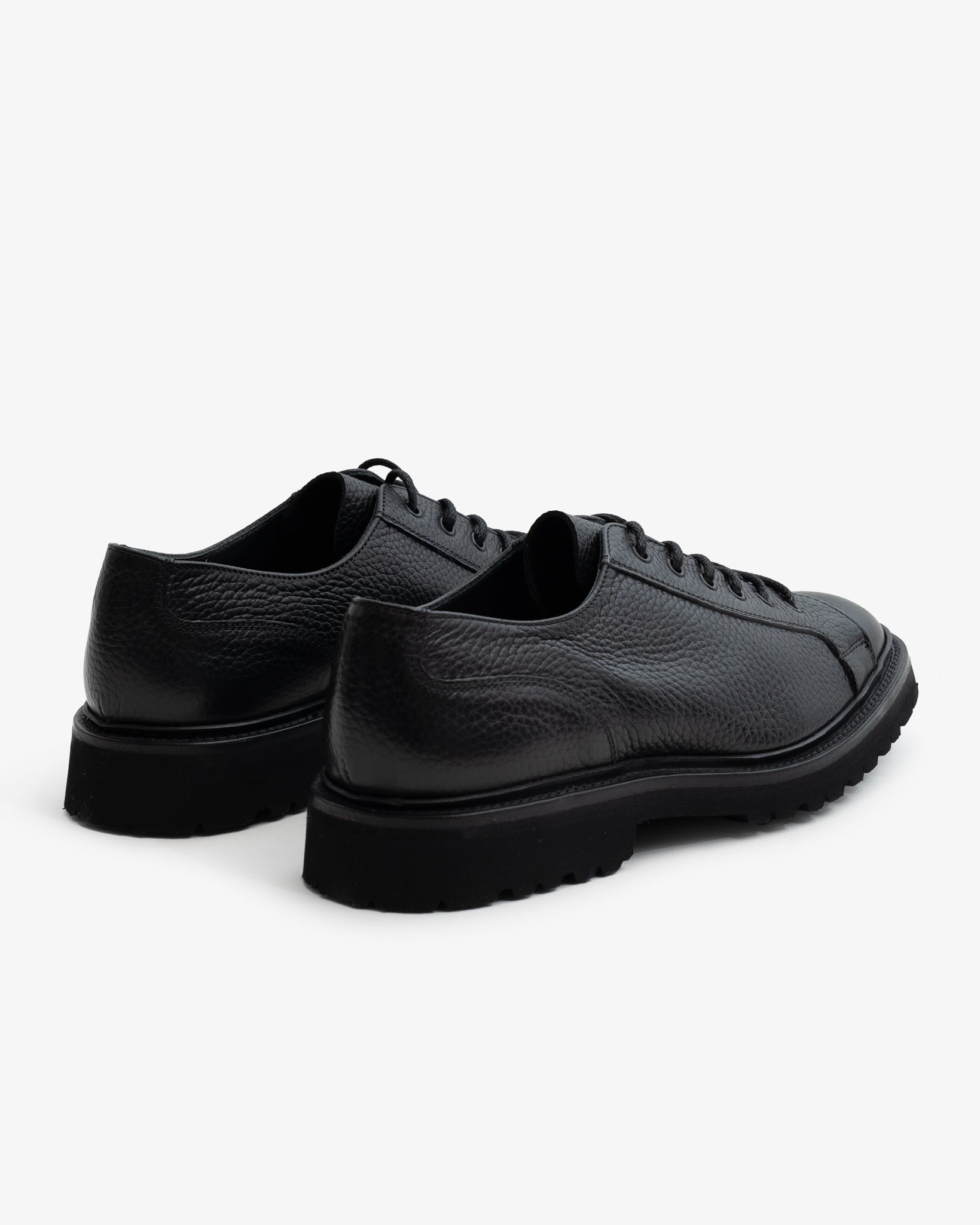 MONKEY SHOE - BLACK MUFLONE – James Coward