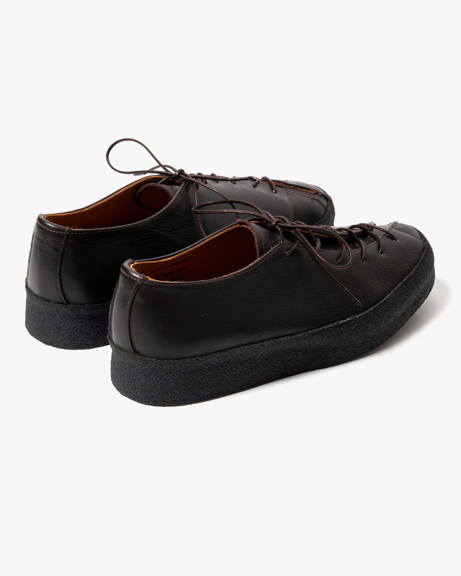 BANANA SHOE - DARK BROWN GRAIN LEATHER