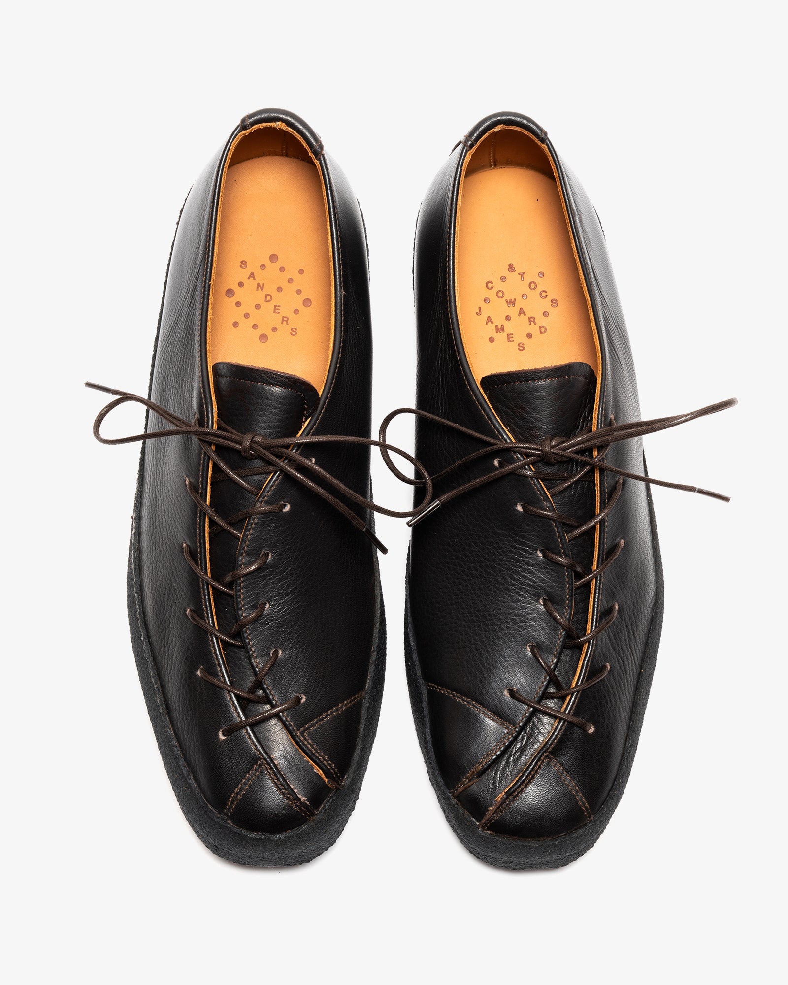 BANANA SHOE - DARK BROWN GRAIN LEATHER