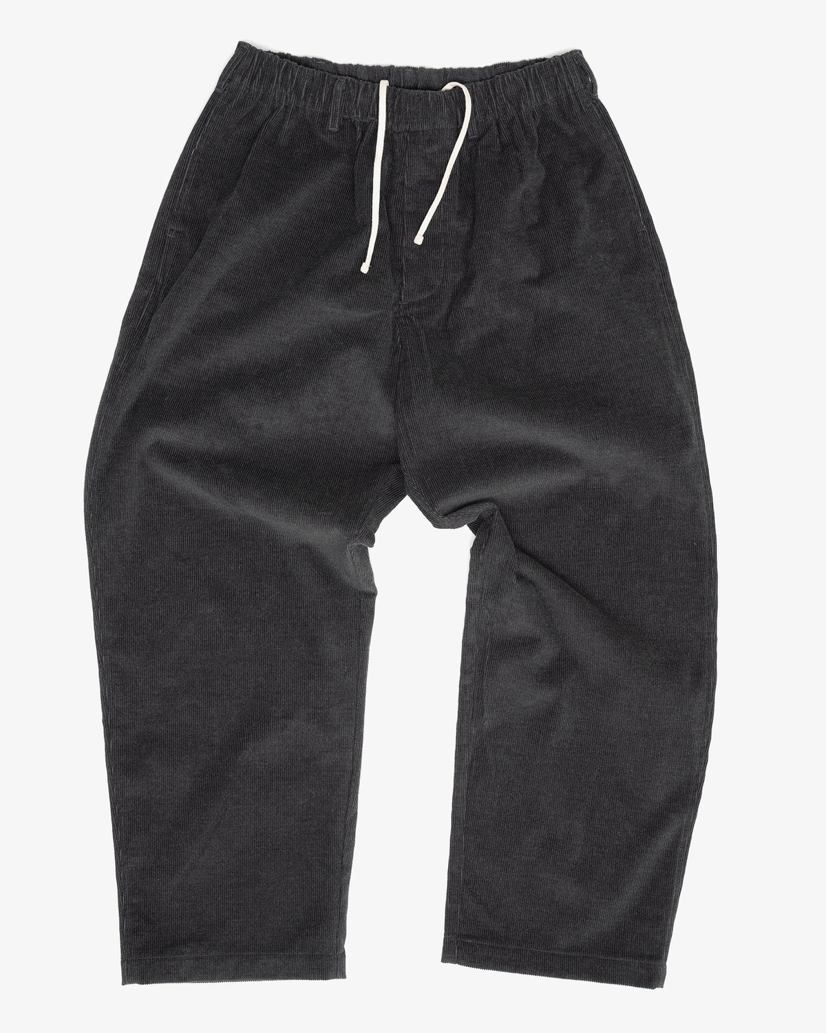 CARRY ON PANT - CHARCOAL YARN DYED COTTON CORDUROY