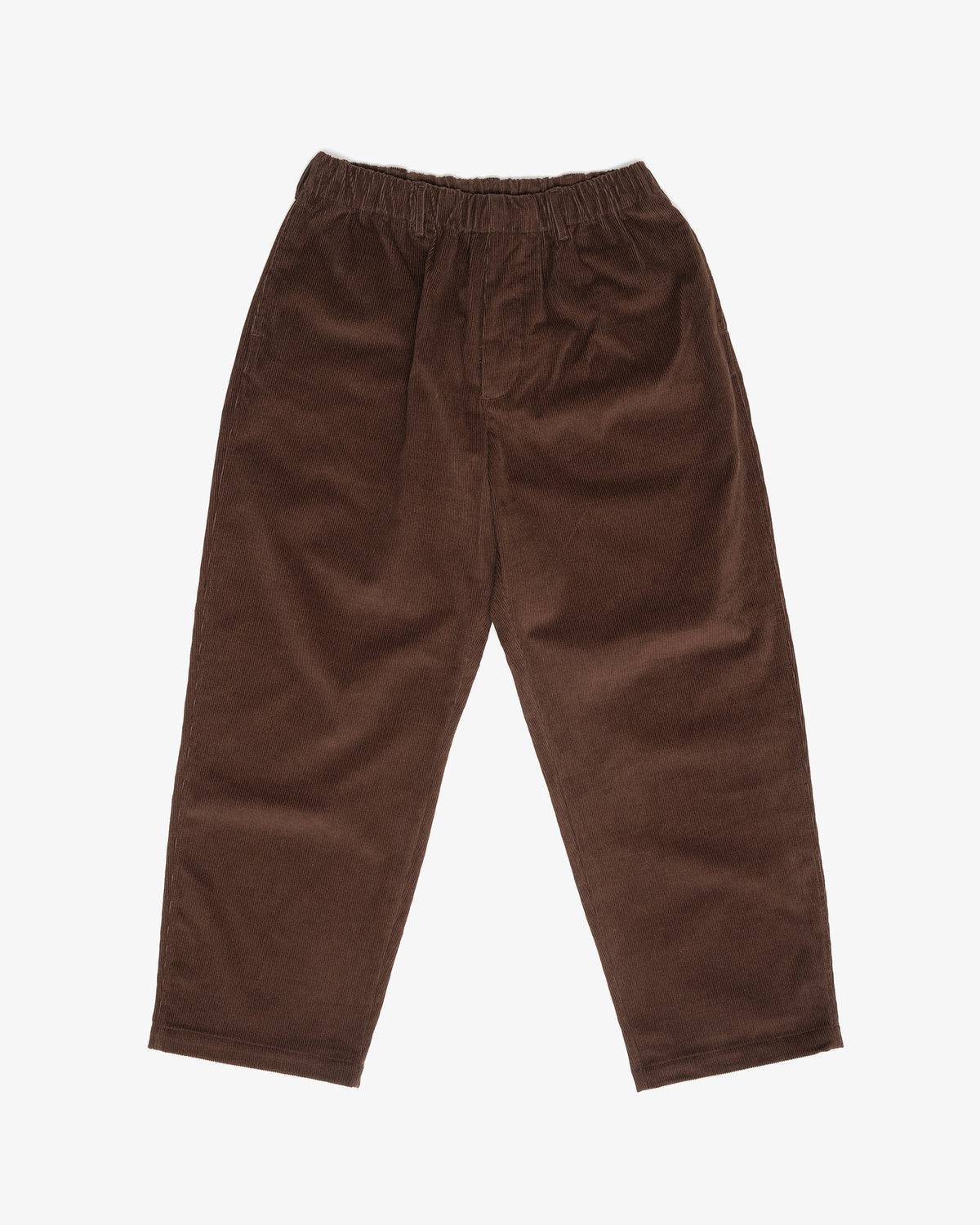 CARRY ON PANT - DARK BROWN YARN DYED COTTON CORDUROY