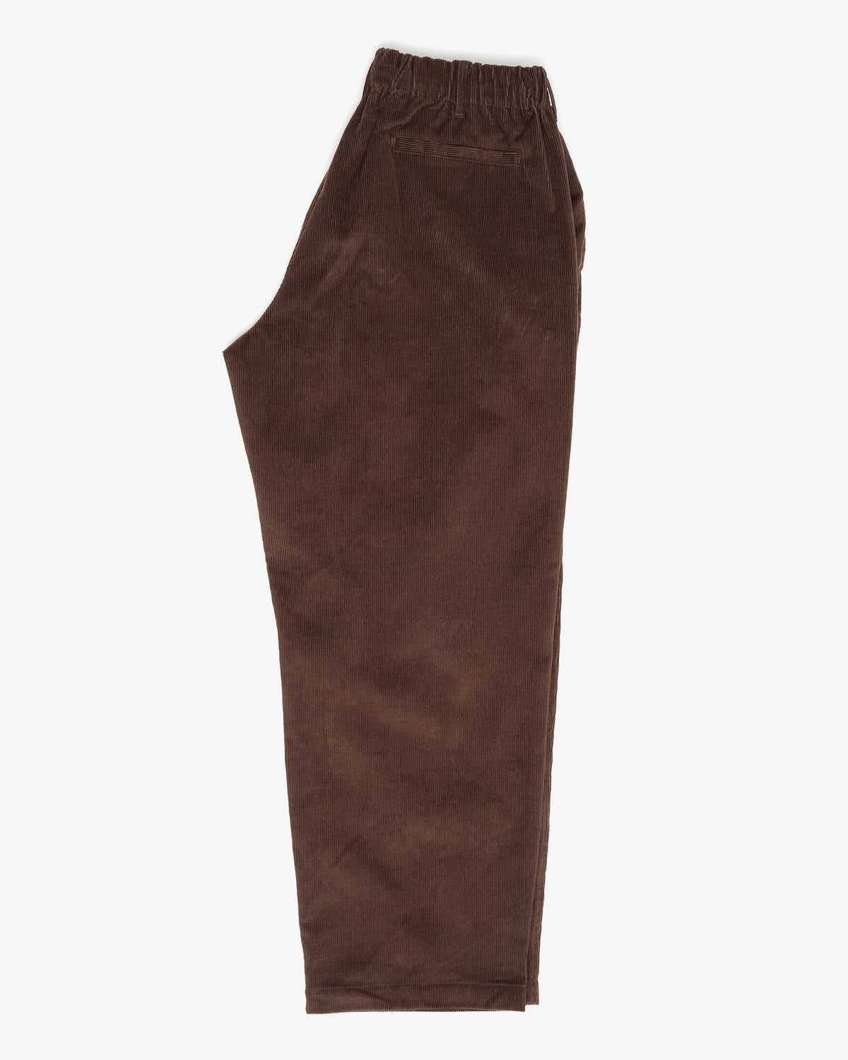 CARRY ON PANT - DARK BROWN YARN DYED COTTON CORDUROY