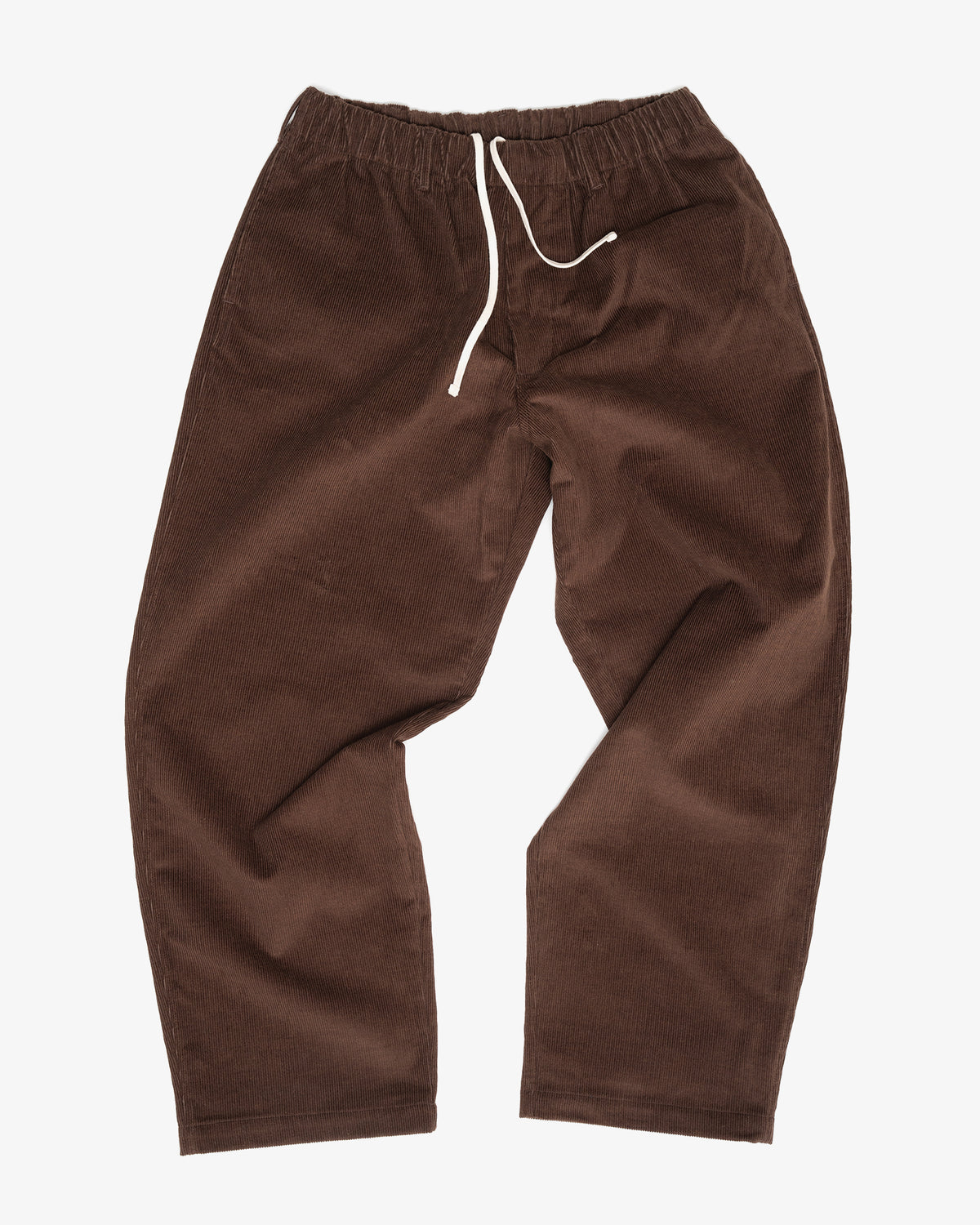 CARRY ON PANT - DARK BROWN YARN DYED COTTON CORDUROY