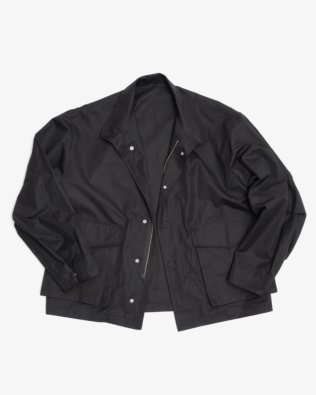 SIX JACKET - BLACK COTTON MASTERSHIELD