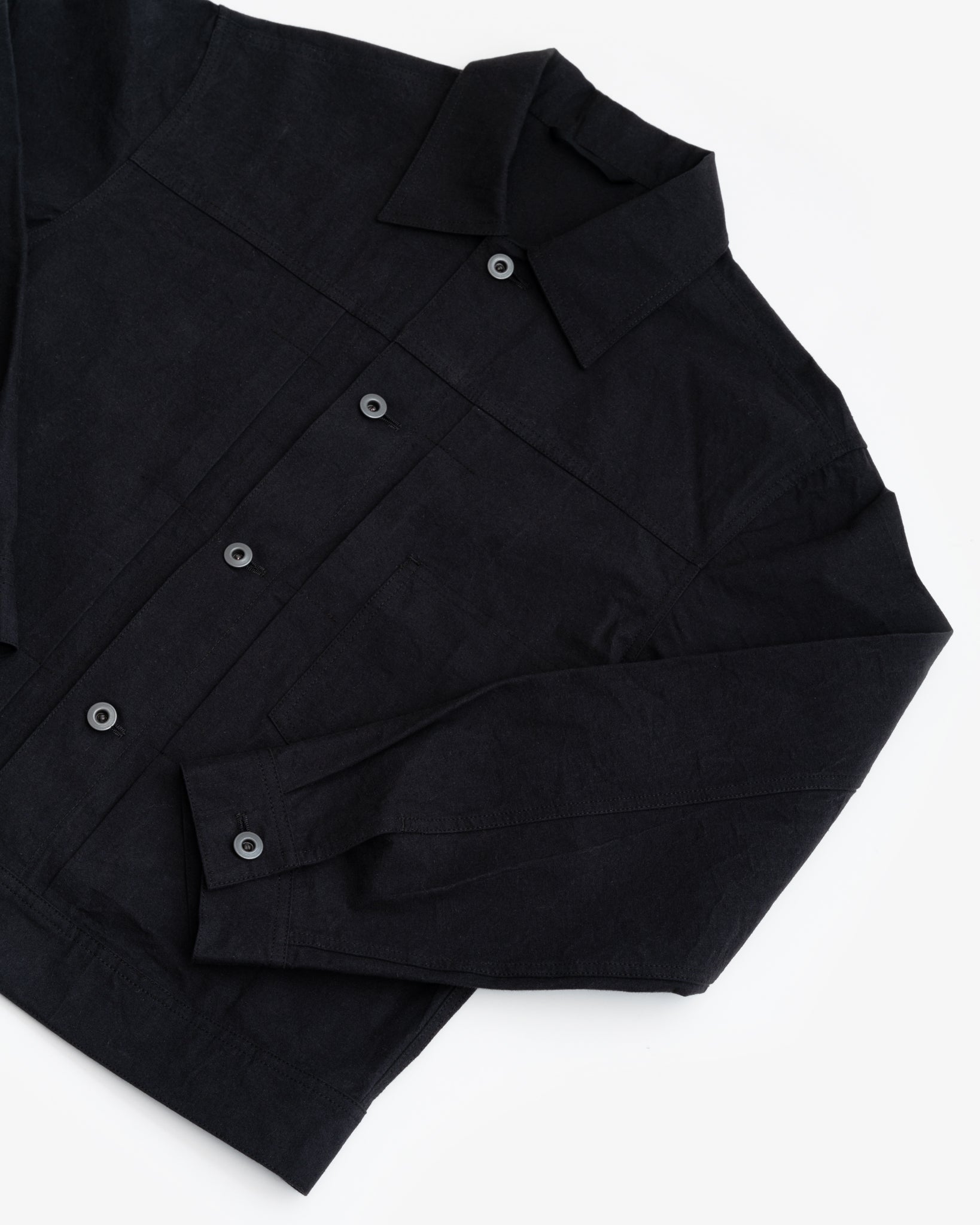 RANGE JACKET - BLACK WEATHER CLOTH
