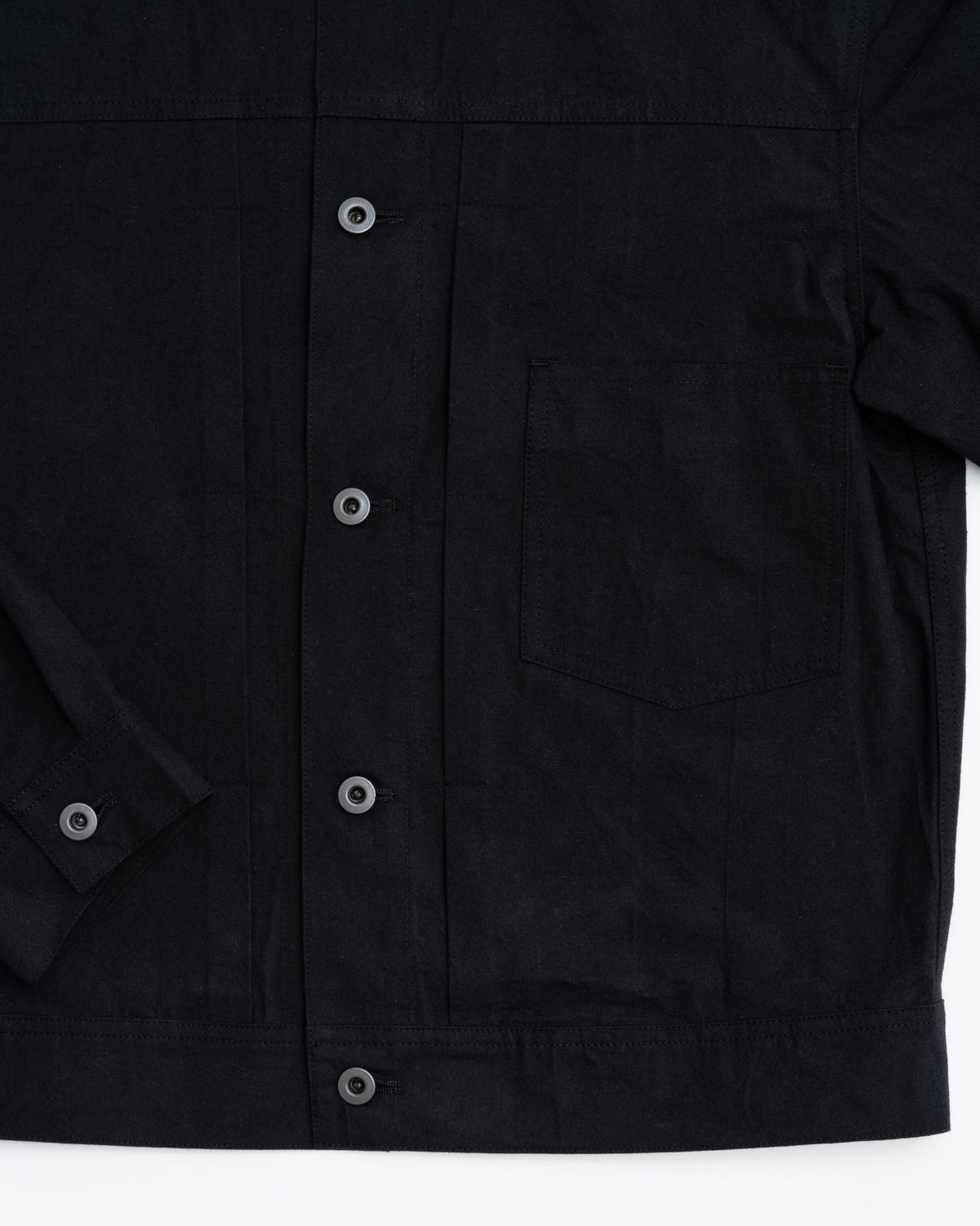 Range Jacket RANGE JACKET - BLACK WEATHER CLOTH – James Coward