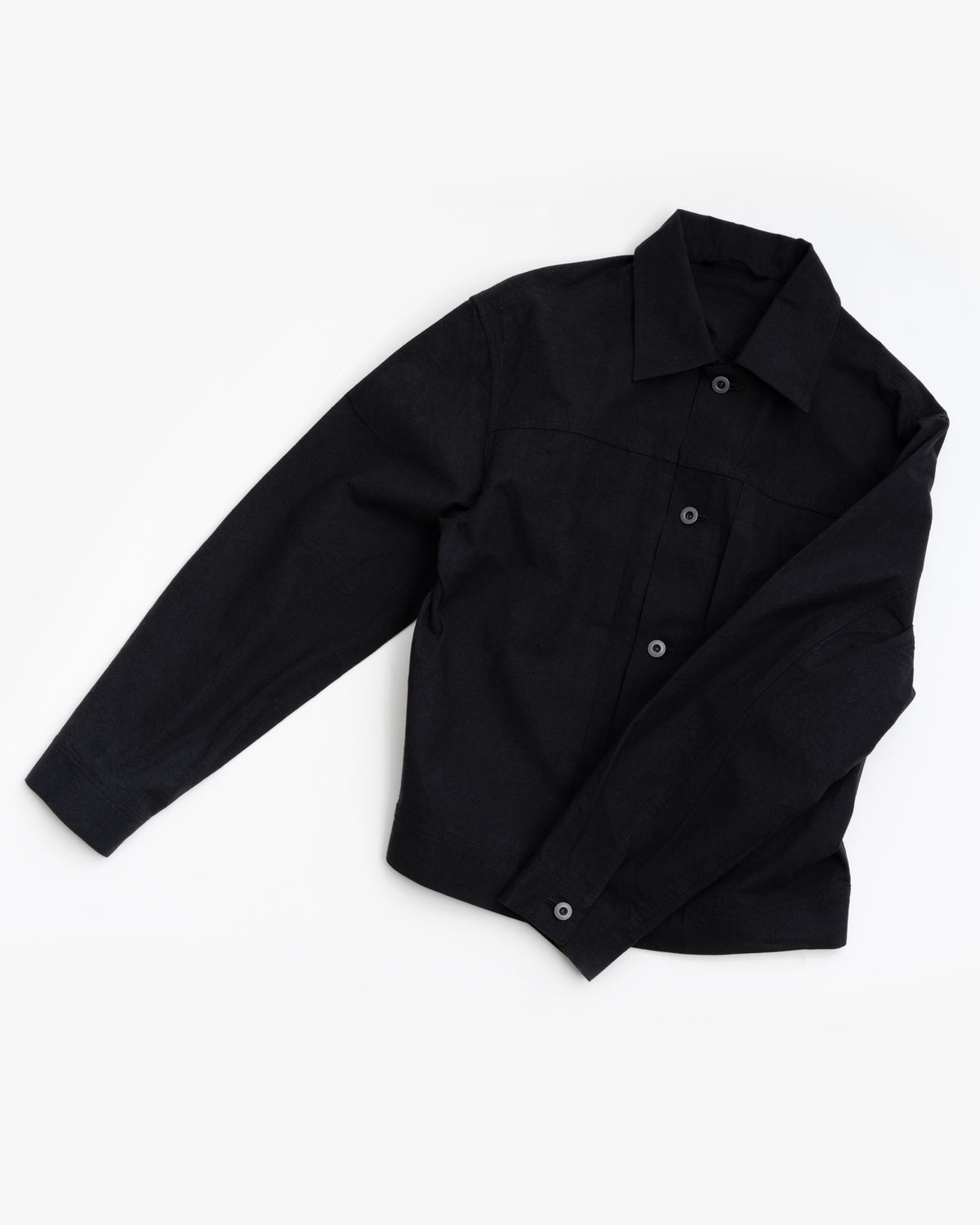 Range Jacket RANGE JACKET - BLACK WEATHER CLOTH – James Coward