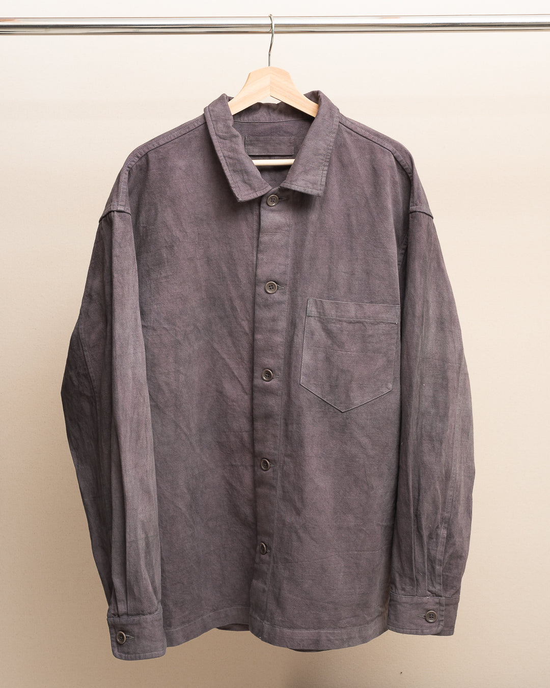 TRAVAIL SHIRT - STUDIO DYED BACK SATIN (SR002)