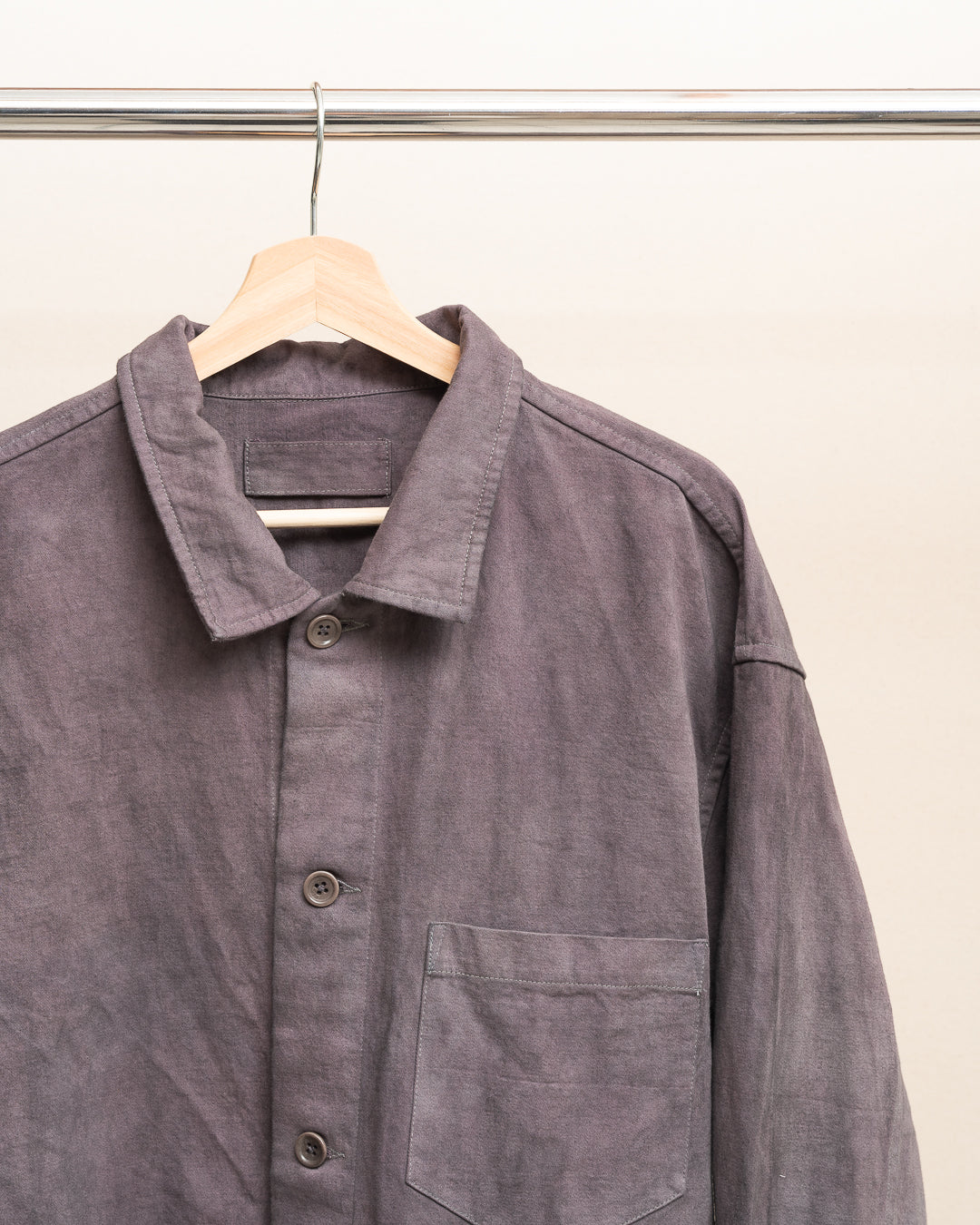 TRAVAIL SHIRT - STUDIO DYED BACK SATIN (SR002)