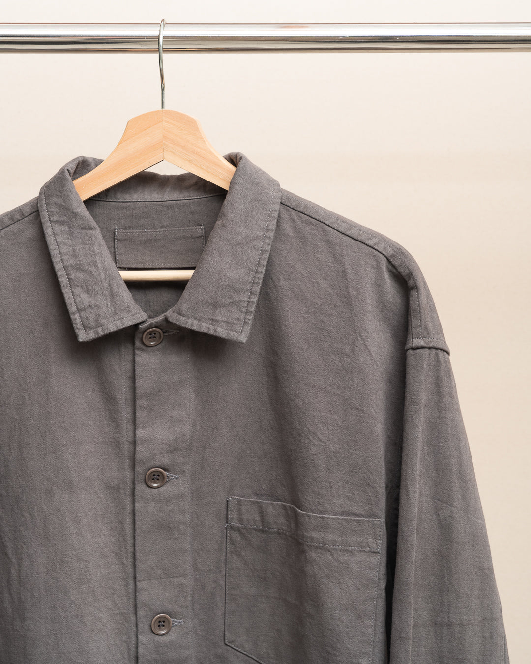 TRAVAIL SHIRT - STUDIO DYED BACK SATIN (SR003)