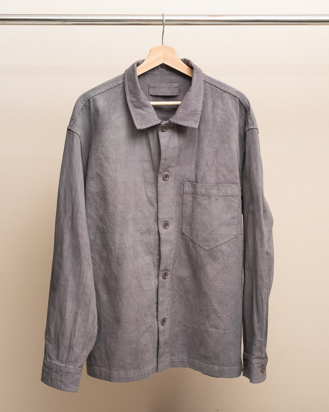 TRAVAIL SHIRT - STUDIO DYED BACK SATIN (SR004)