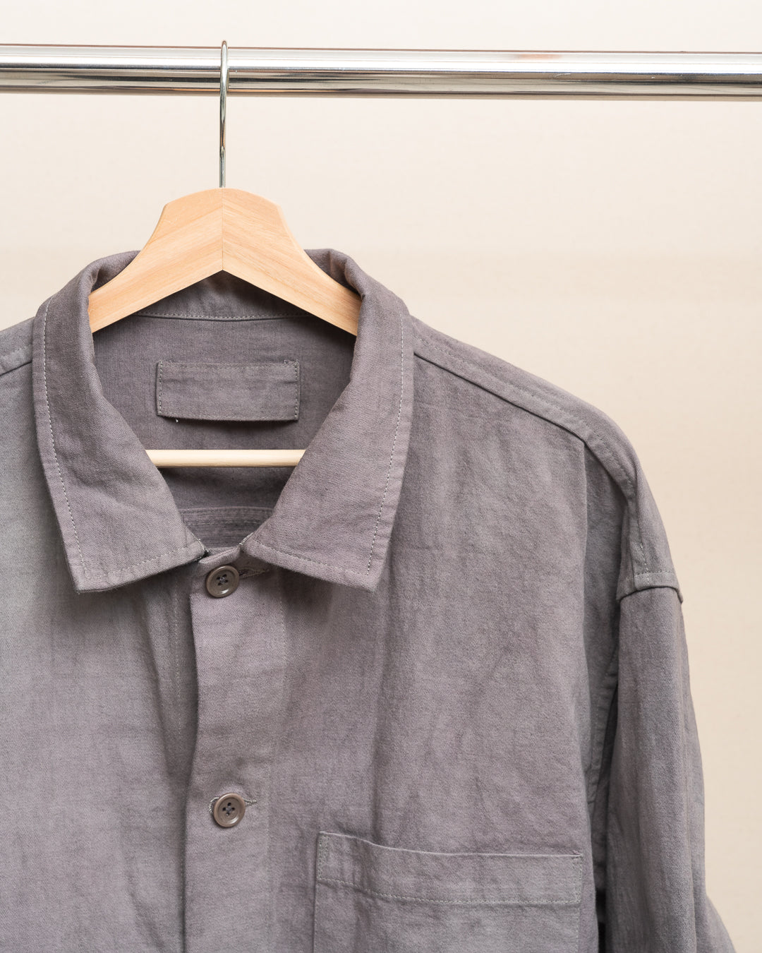 TRAVAIL SHIRT - STUDIO DYED BACK SATIN (SR004)