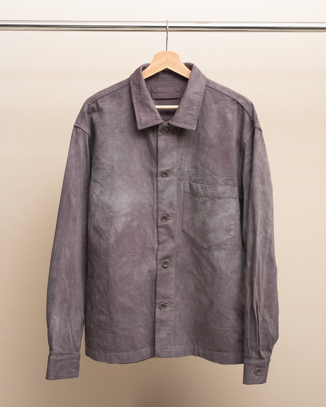 TRAVAIL SHIRT - STUDIO DYED BACK SATIN (SR008)