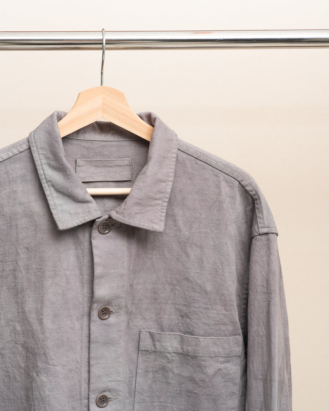 TRAVAIL SHIRT - STUDIO DYED BACK SATIN (SR009)