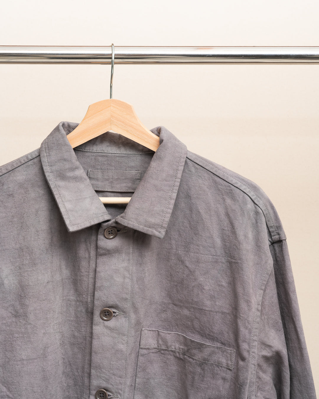 TRAVAIL SHIRT - STUDIO DYED BACK SATIN (SR010)