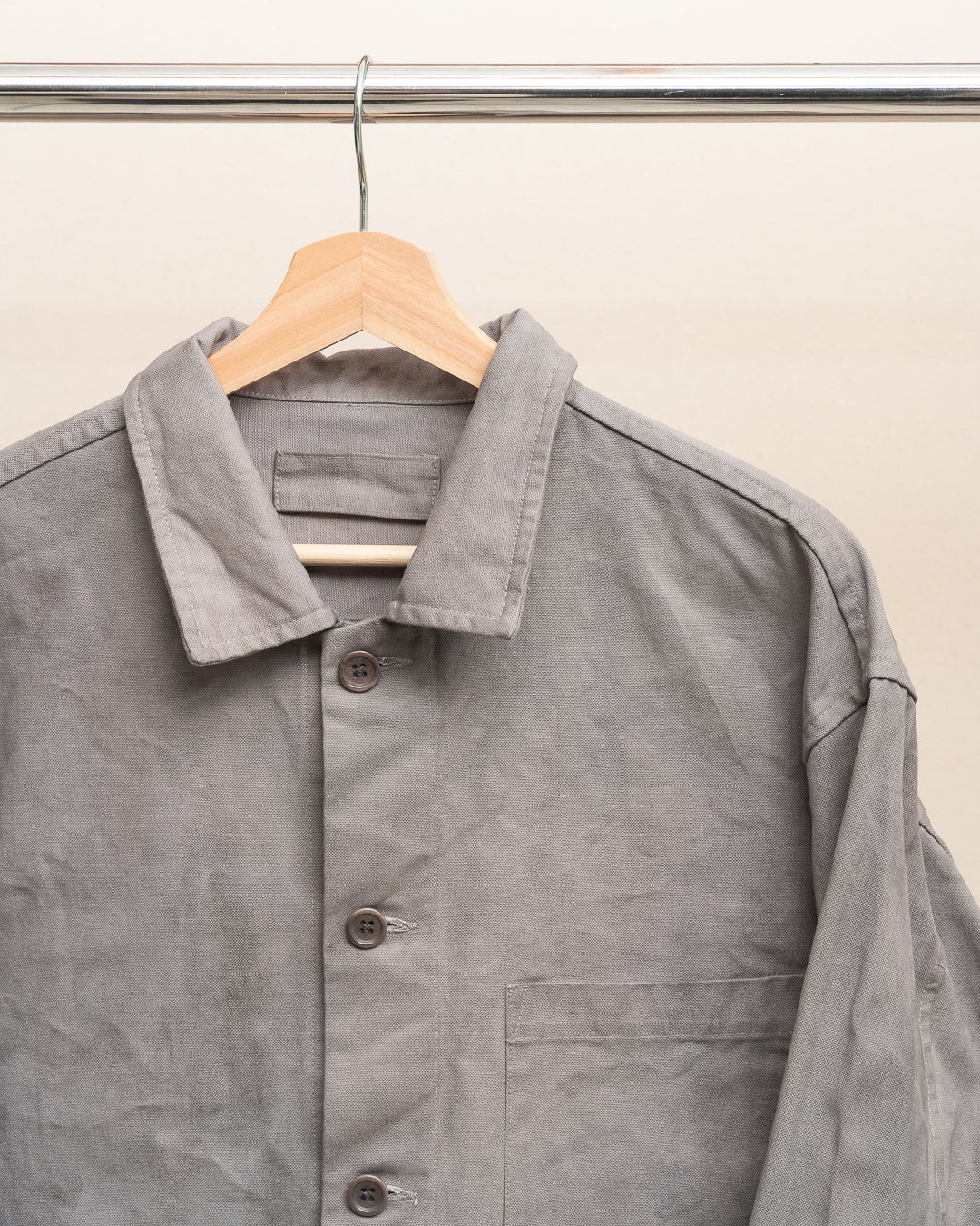 TRAVAIL SHIRT - STUDIO DYED COTTON HALF PANAMA (SR015)