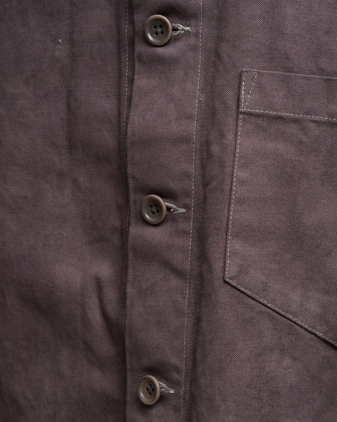 TRAVAIL SHIRT - STUDIO DYED COTTON HALF PANAMA (SR016)