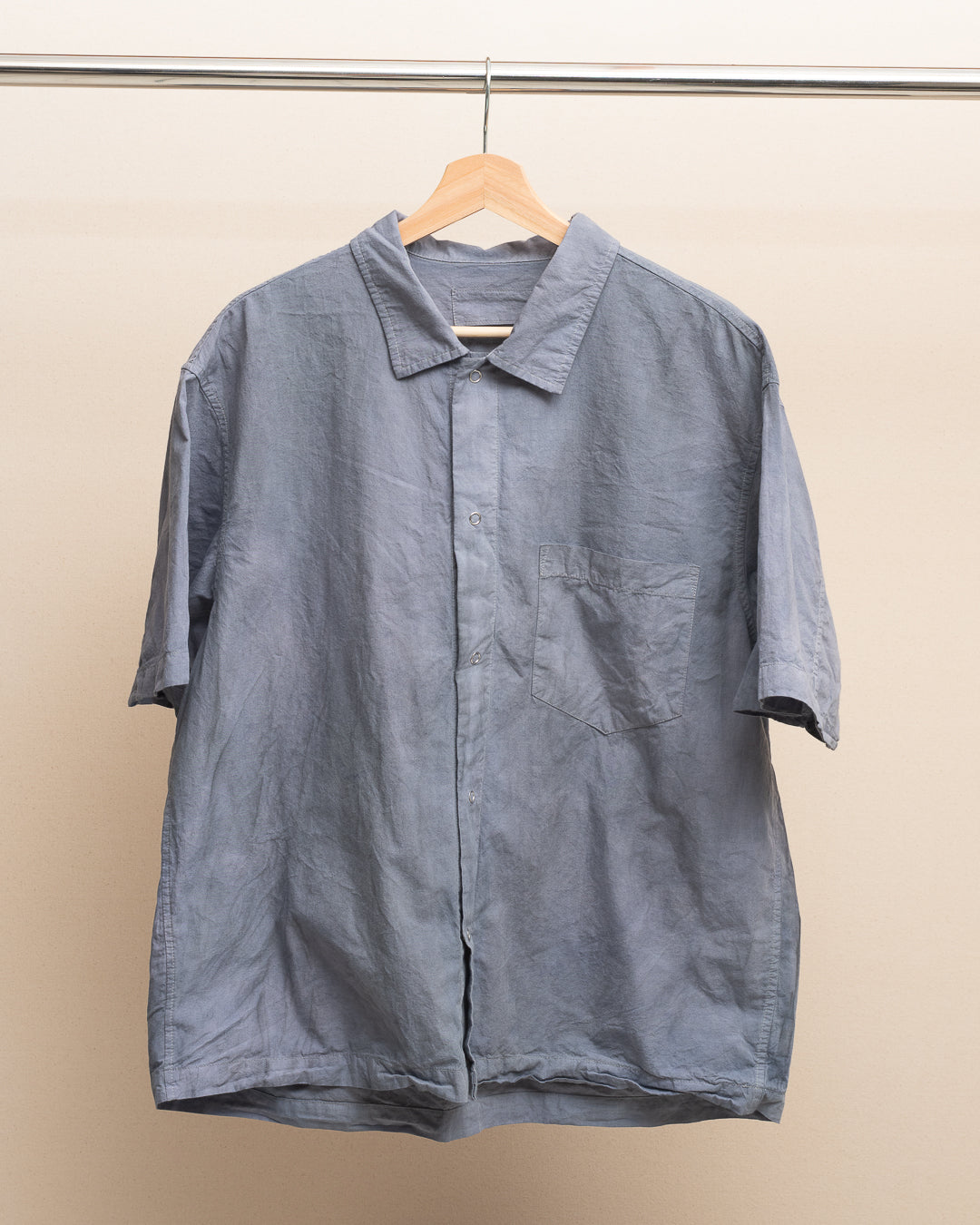SUNDOWN SHIRT - STUDIO DYED COTTON/WOOL TYPEWRITER (SR030)