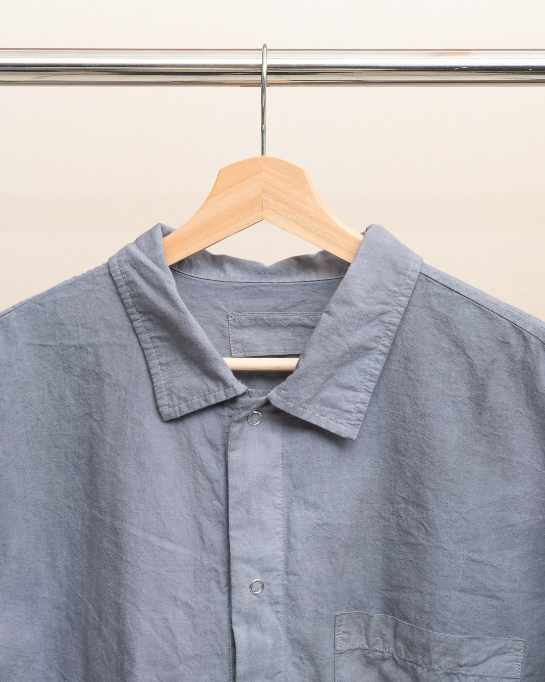SUNDOWN SHIRT - STUDIO DYED COTTON/WOOL TYPEWRITER (SR030)