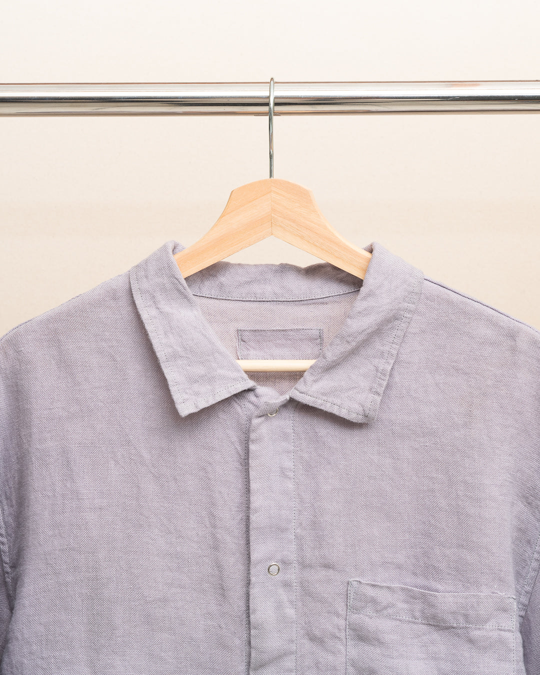 WORKSHOP SHIRT - STUDIO DYED BELGIAN LINEN (SR031)