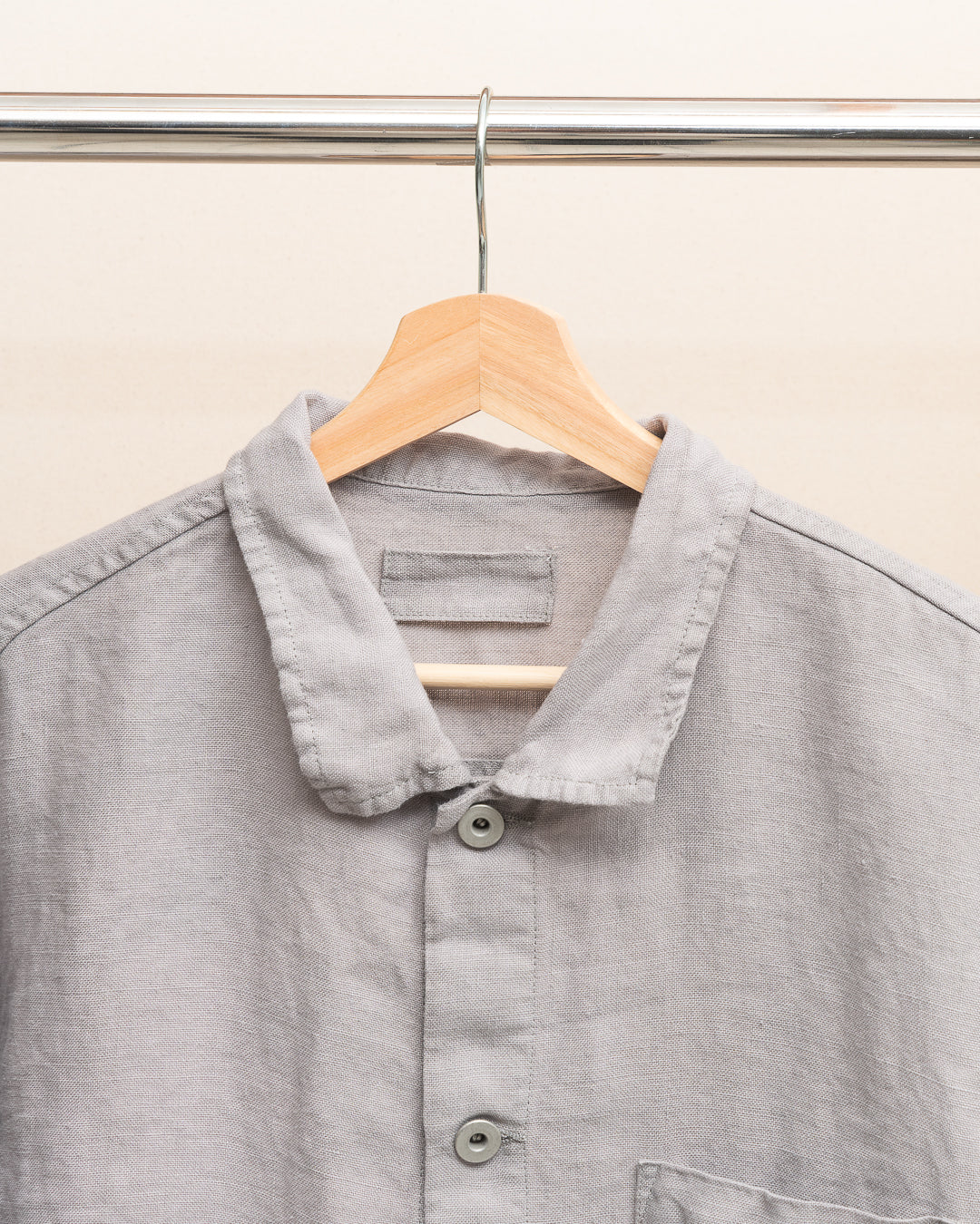TRAVAIL SHIRT SHIRT - STUDIO DYED BELGIAN LINEN (SR033)