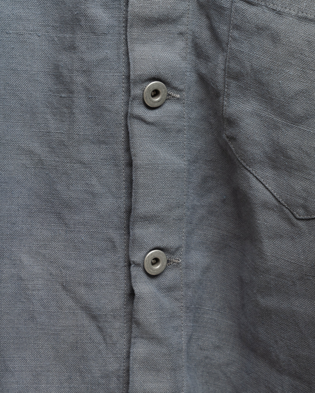 TRAVAIL SHIRT SHIRT - STUDIO DYED BELGIAN LINEN (SR035)