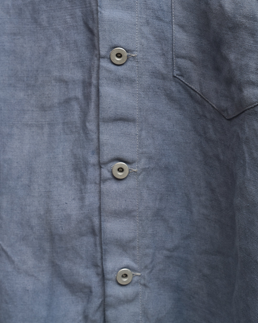 TRAVAIL SHIRT SHIRT - STUDIO DYED BELGIAN LINEN (SR036)