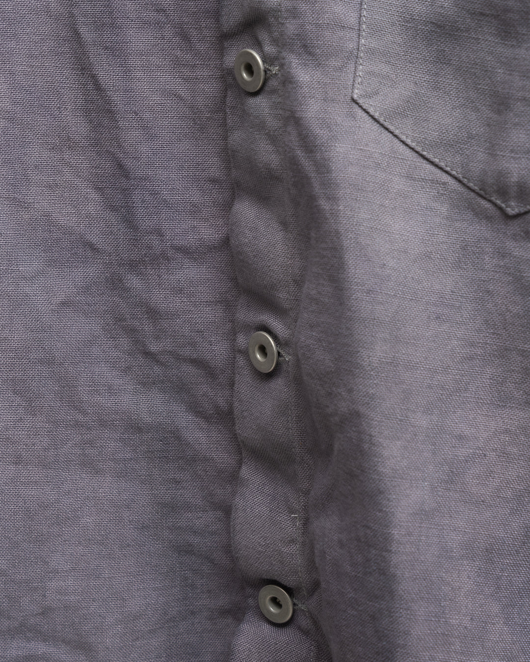 TRAVAIL SHIRT SHIRT - STUDIO DYED BELGIAN LINEN (SR037)