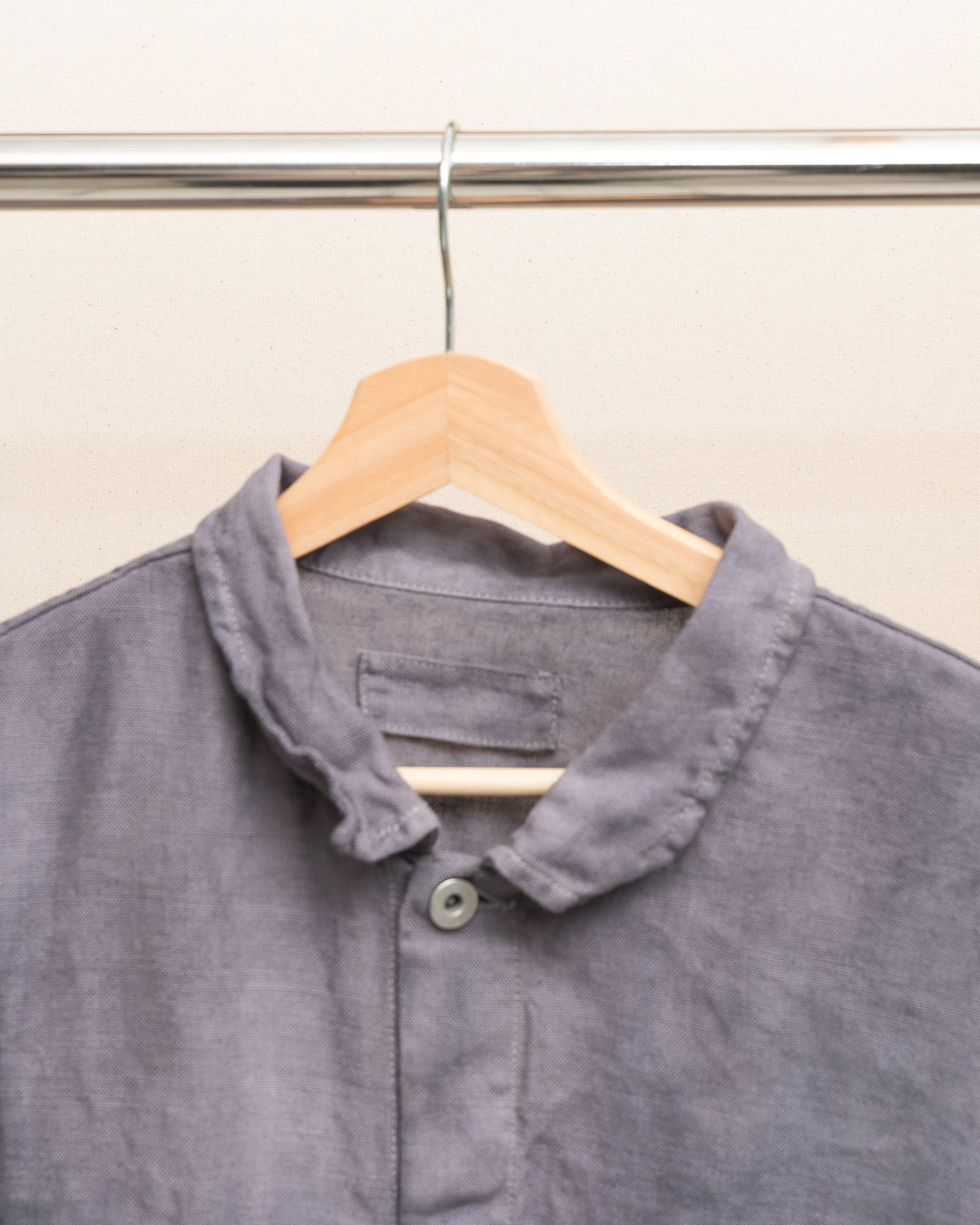 TRAVAIL SHIRT SHIRT - STUDIO DYED BELGIAN LINEN (SR038)
