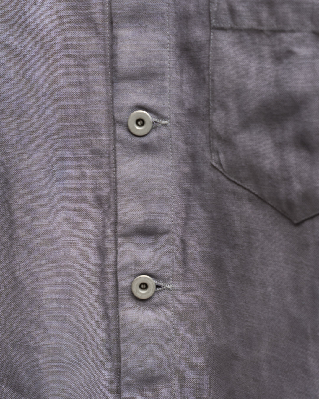 TRAVAIL SHIRT SHIRT - STUDIO DYED BELGIAN LINEN (SR039)
