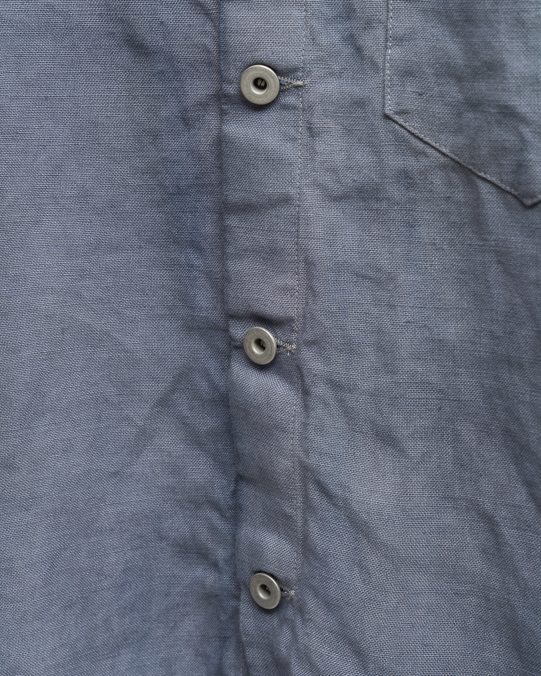 TRAVAIL SHIRT SHIRT - STUDIO DYED BELGIAN LINEN (SR040)
