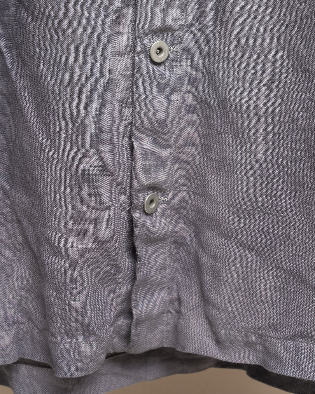 TRAVAIL SHIRT SHIRT - STUDIO DYED BELGIAN LINEN (SR041)