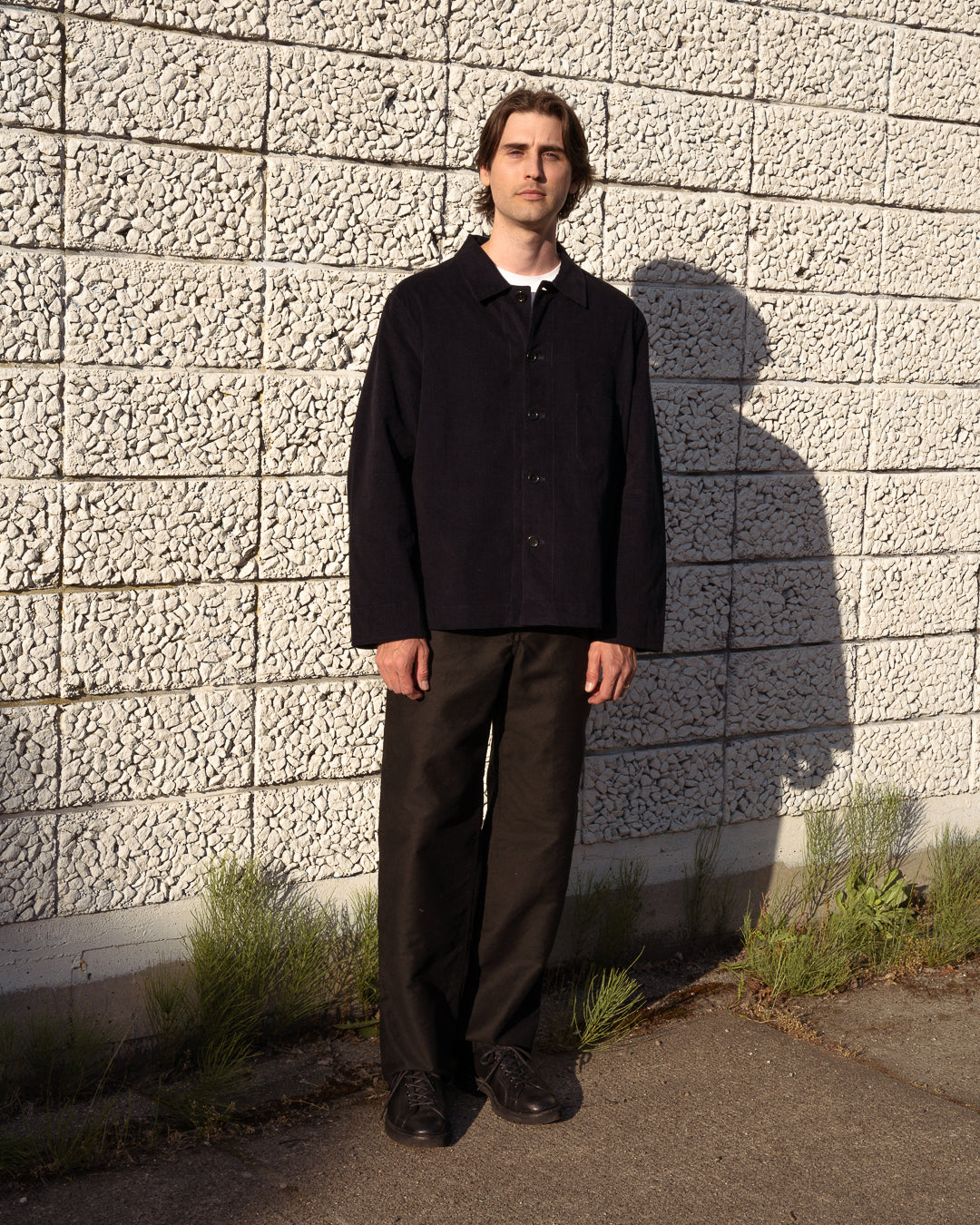 5PKT JEAN - BLACK MOLESKIN