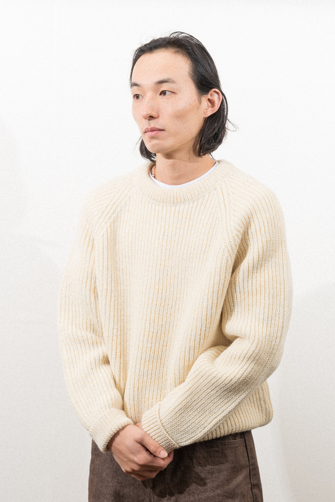 FINISTERRE SWEATER - ECRU
