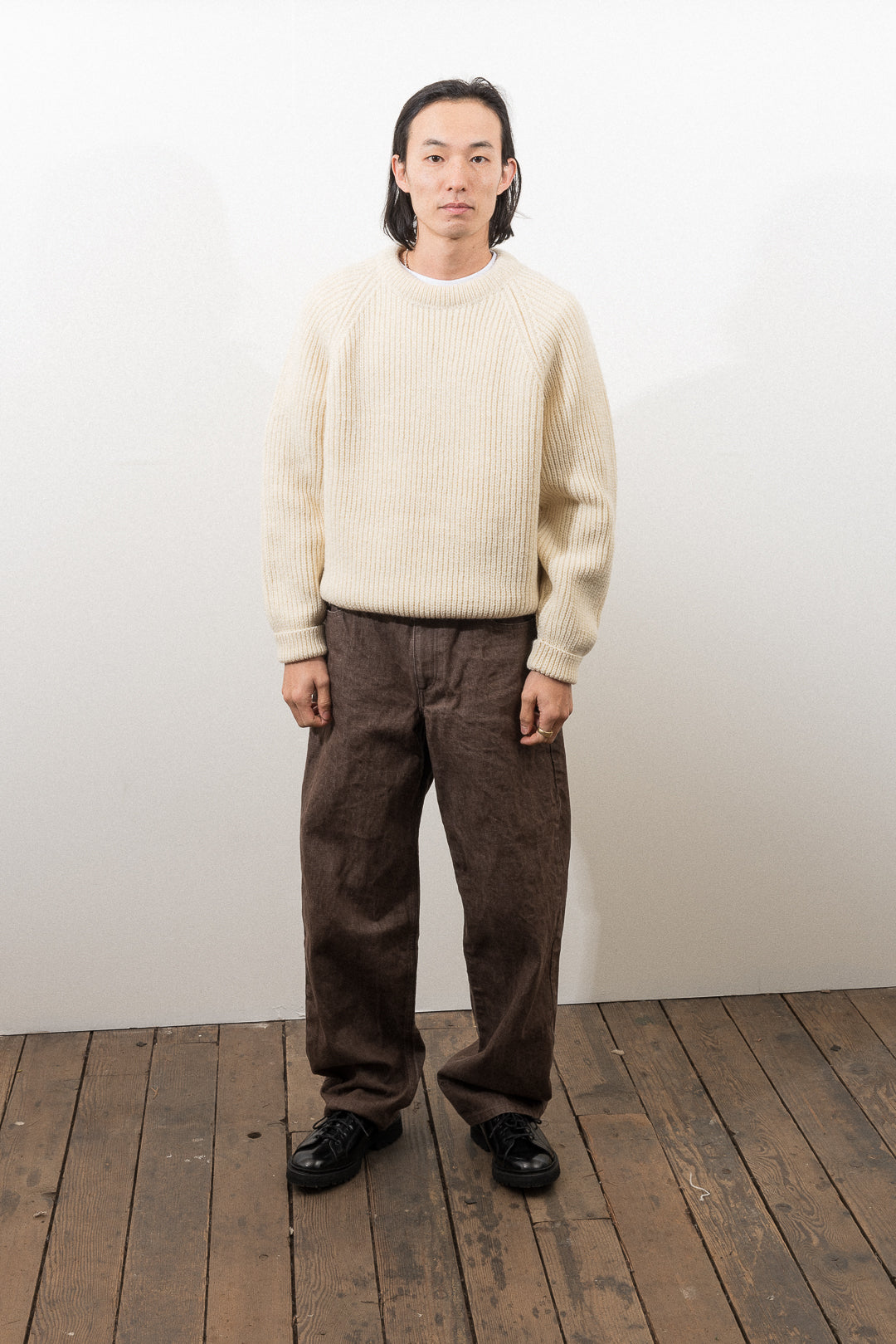 FINISTERRE SWEATER - ECRU