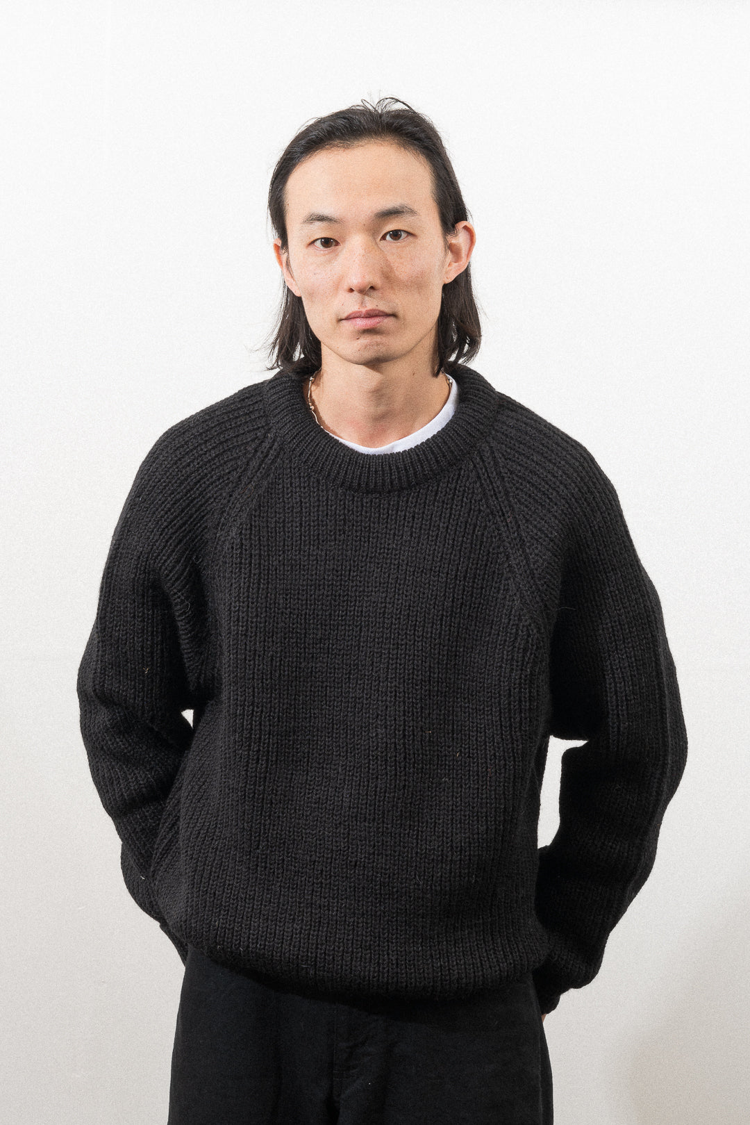 FINISTERRE SWEATER - BLACK