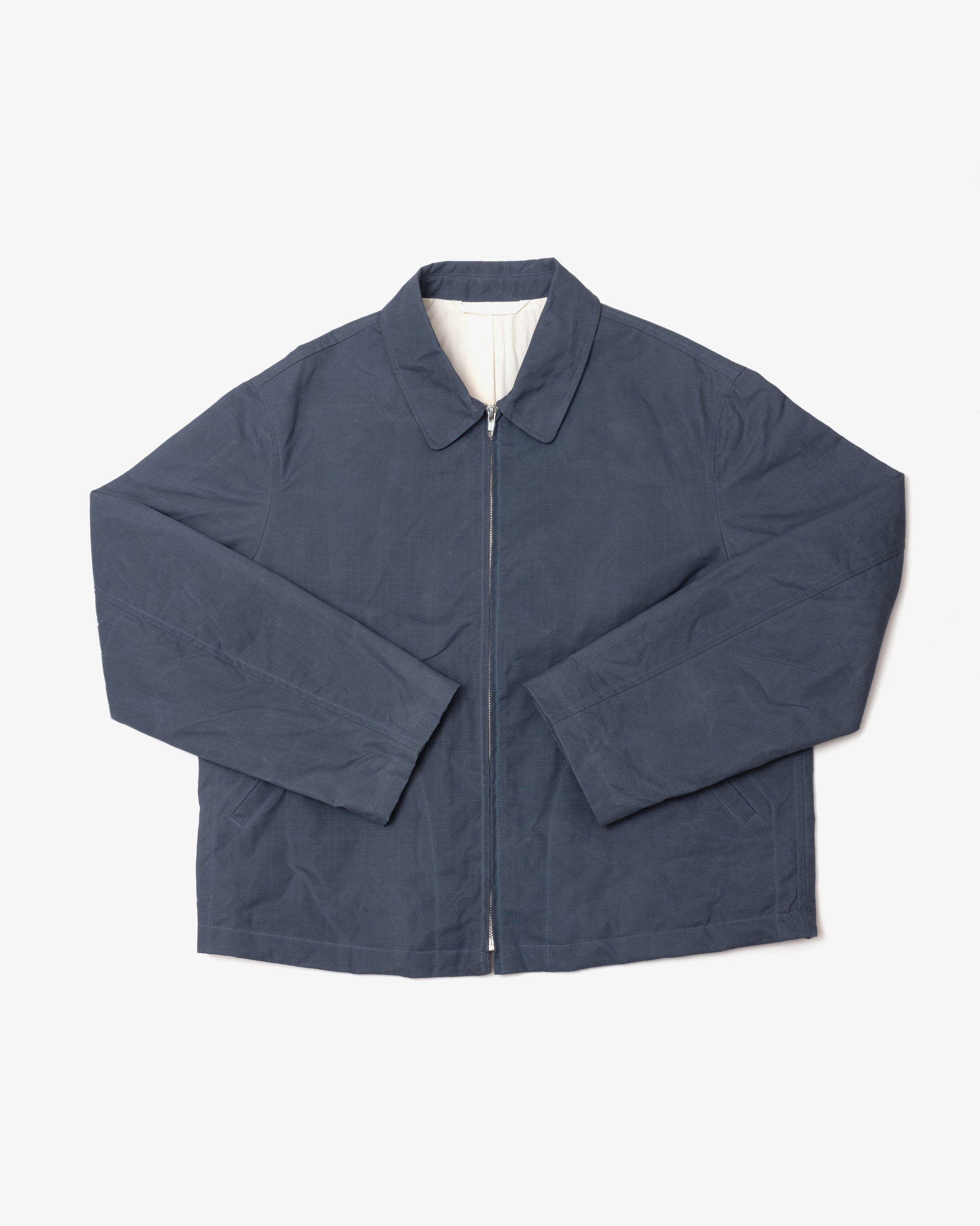 SITE JACKET - DARK CHAMBRAY RIPSTOP – James Coward 